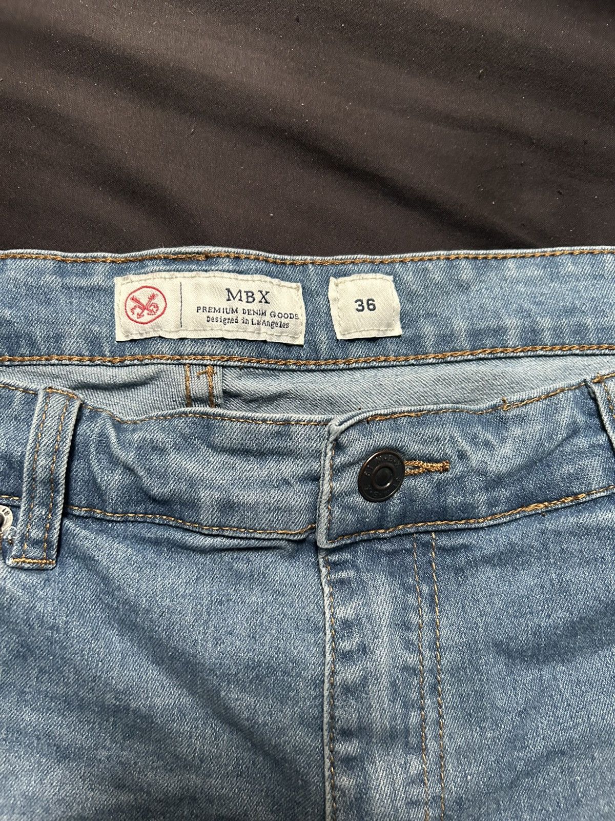Other Blue Jean shorts Size US 36 / EU 52 - 2 Thumbnail
