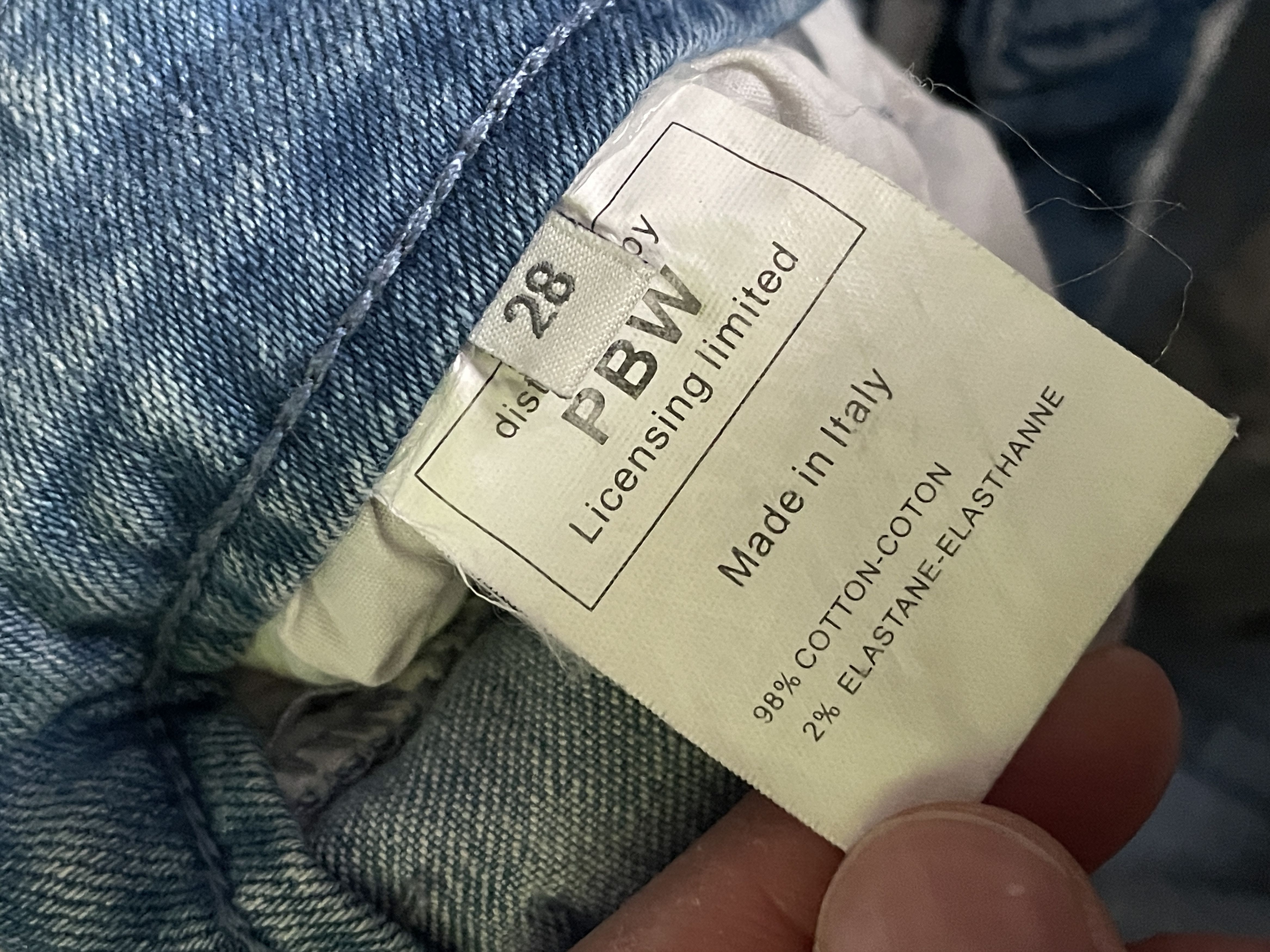 Balmain BALMAIN LIGHT WASHED PATCHED BIKER SLIM FIT SKINNY JEANS Size US 30 / EU 46 - 8 Thumbnail
