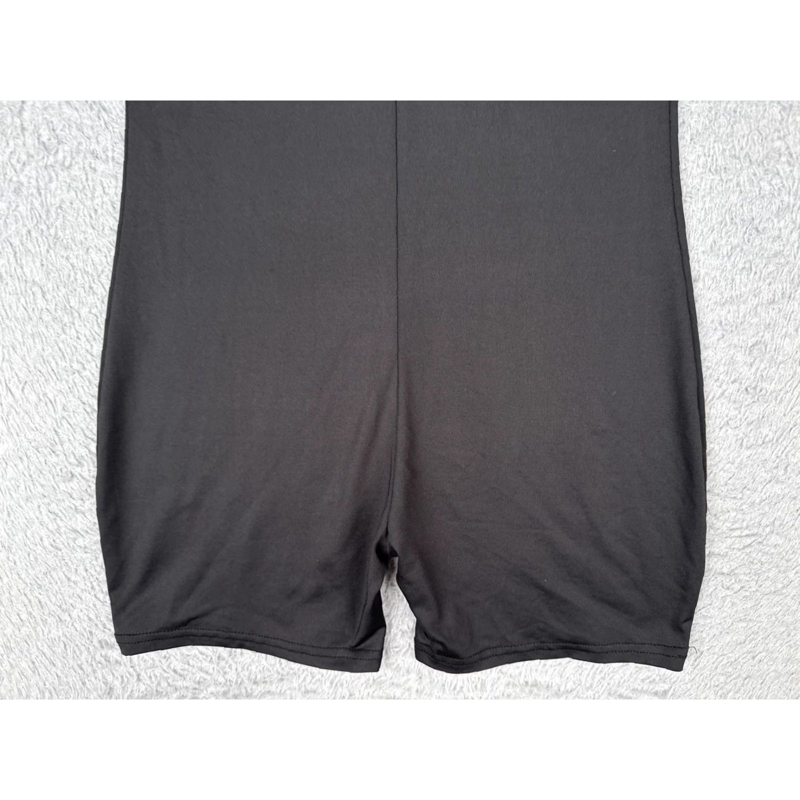 Vintage Shapewear Bodysuit Womens XS Black Sleeveless One Piece Jumpsuit Activewear Size XS / US 0-2 / IT 36-38 - 5 Thumbnail