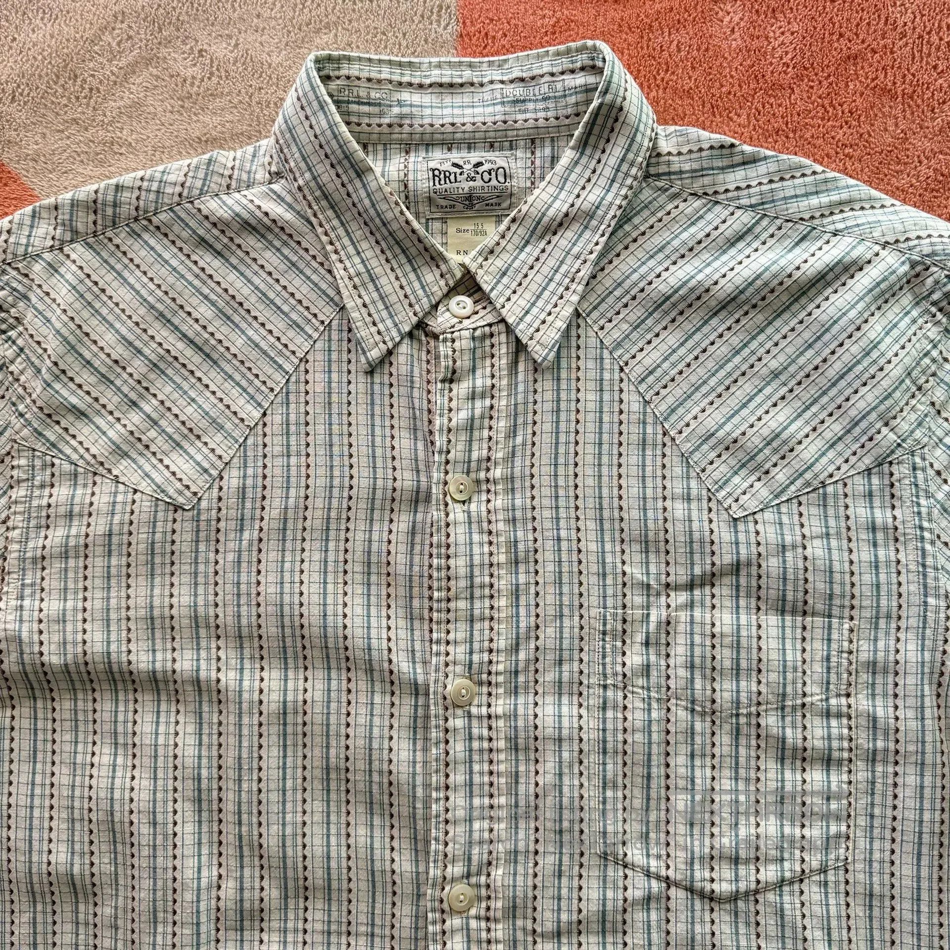 RRL Ralph Lauren RRL Pinstripe Dress Shirt. Size US L / EU 52-54 / 3 - 2 Thumbnail