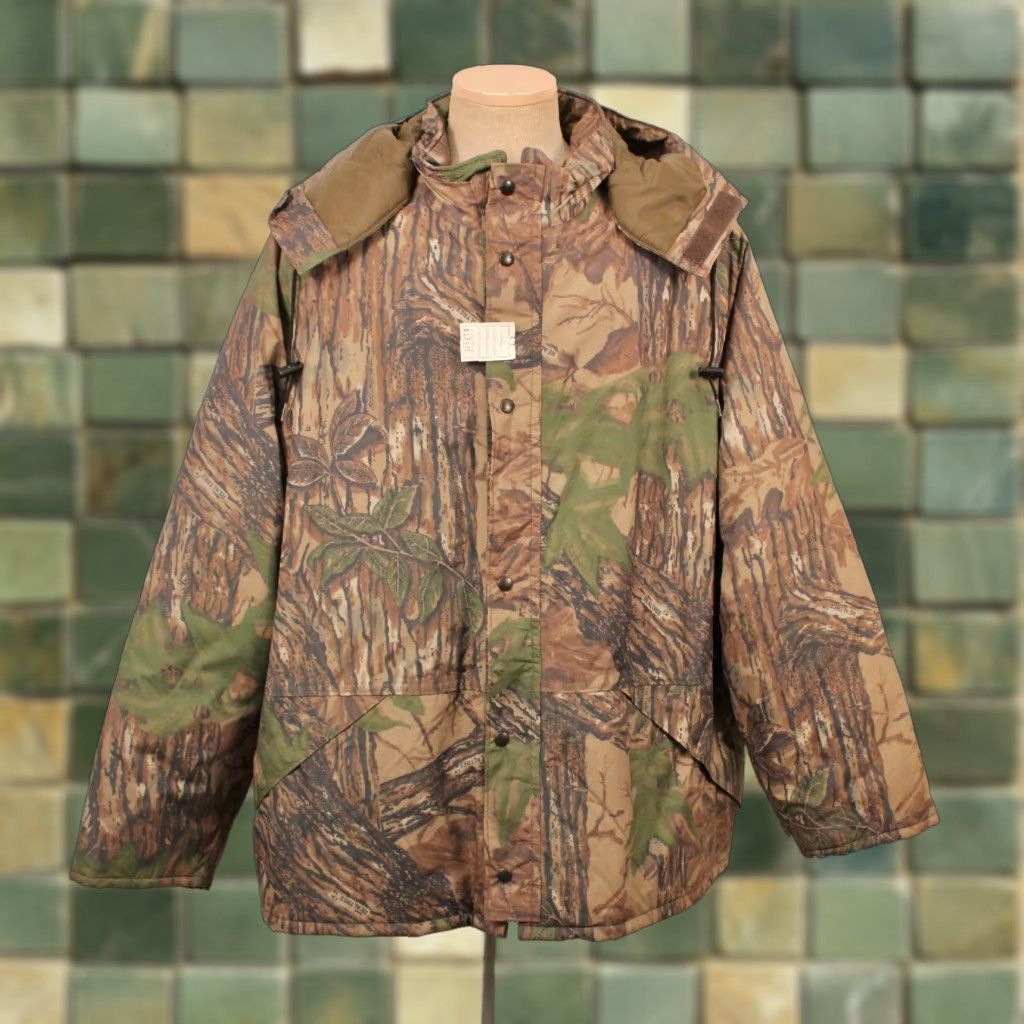 Walls VINTAGE Walls Coat Parka 2XL 1990s NOS 90s Camo Realtree Brown Nylon Outdoors Mens Shirts Size US XXL / EU 58 / 5 - 1 Thumbnail