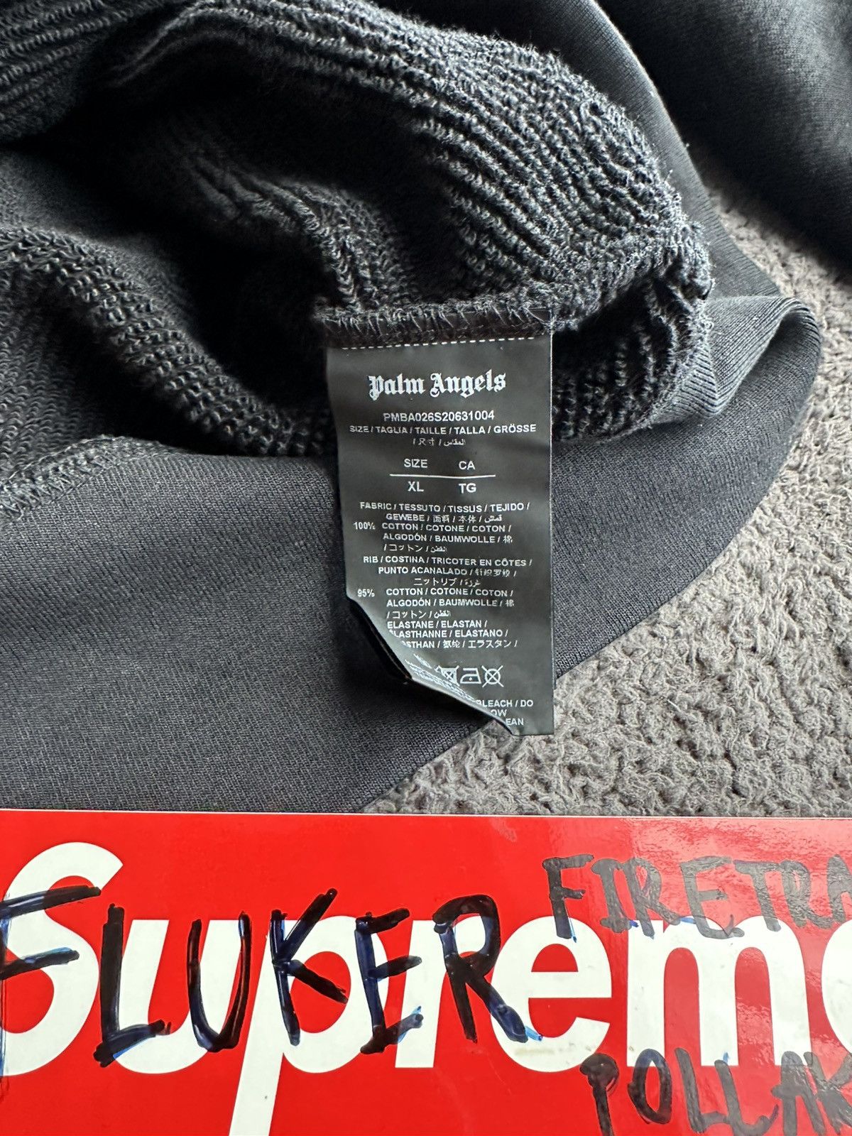 Palm Angels Palm Angels Butterfly Crew Sweat Size XXL Size US XL / EU 56 / 4 - 5 Thumbnail