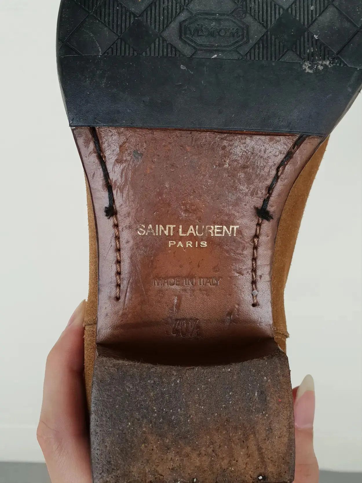 Saint Laurent Paris AW13 Ochre Suede Chelsea Boots Size US 7.5 / EU 40-41 - 6 Thumbnail