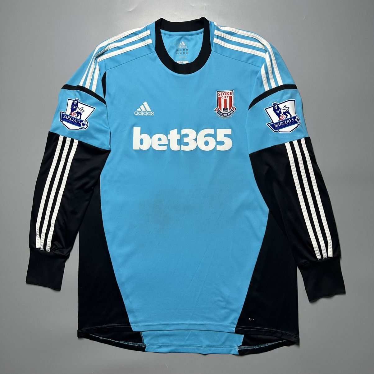 Vintage STOKE CITY ADIDAS 2011/2012 FOOTBALL GK JERSEY #1 BEGOVIC Size US XL / EU 56 / 4 - 2 Thumbnail