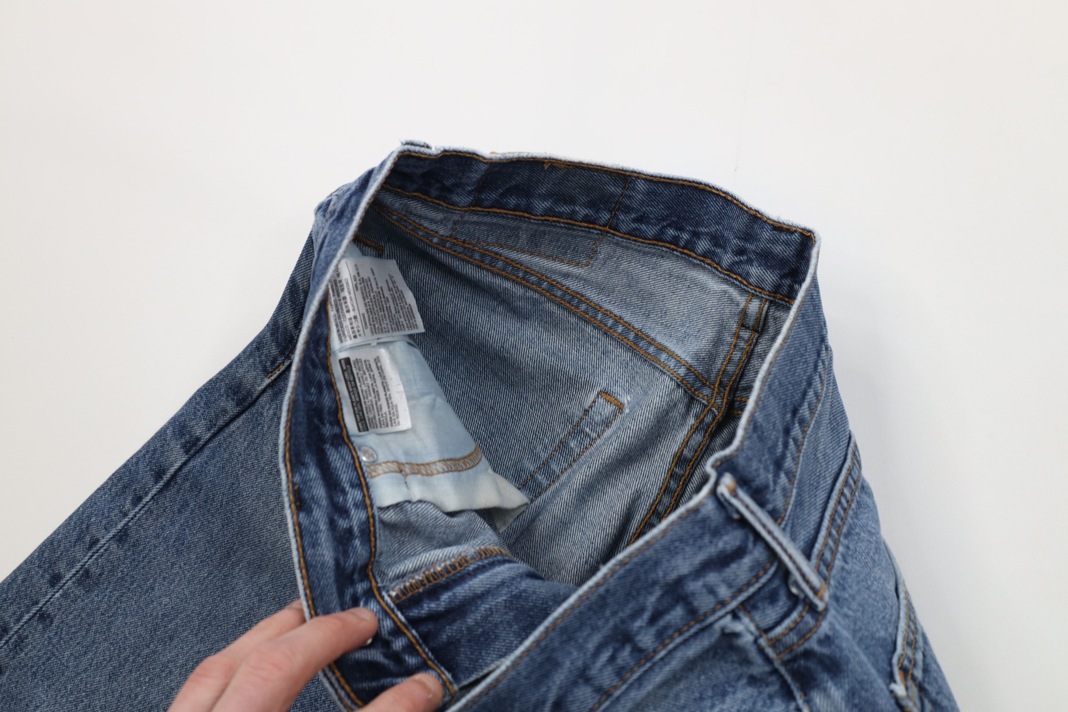 Levi's Vintage Y2K Levis 505 Regular Straight Leg Denim Jeans Size US 32 / EU 48 - 9 Thumbnail