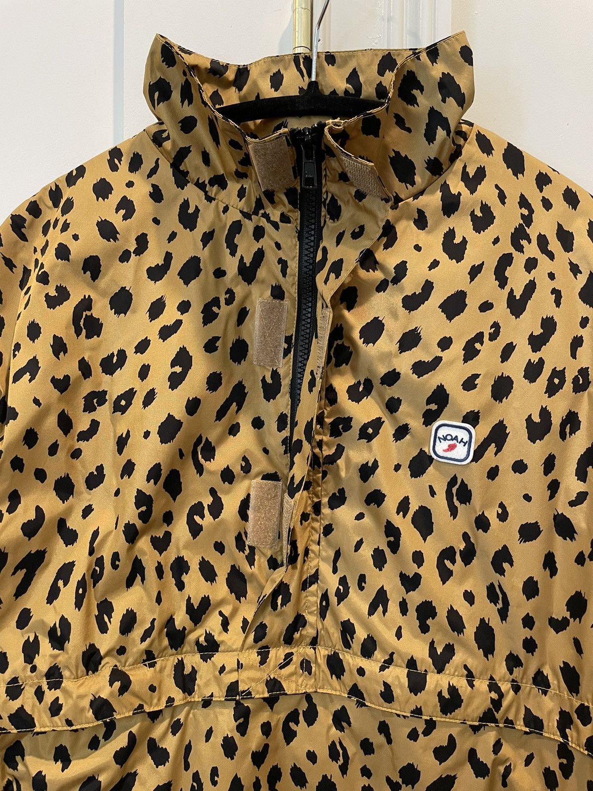 Noah Noah Cheetah Leopard Running Jacket Small | Grailed