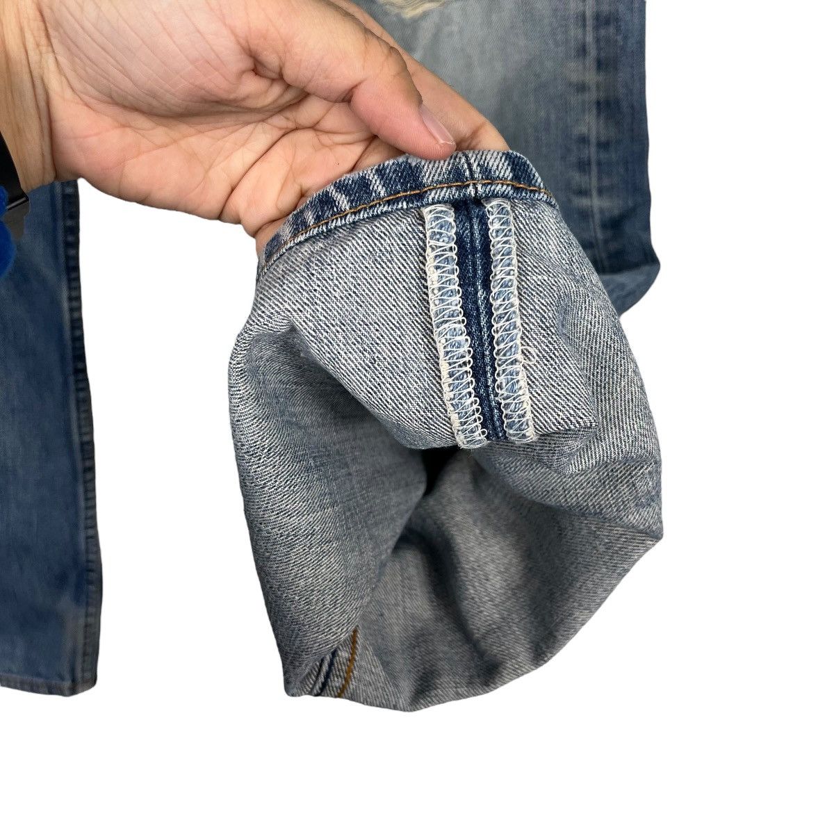 Levi's Vintage Levis Lot 503 Distressed Denim Jeans Size US 31 - 12 Thumbnail