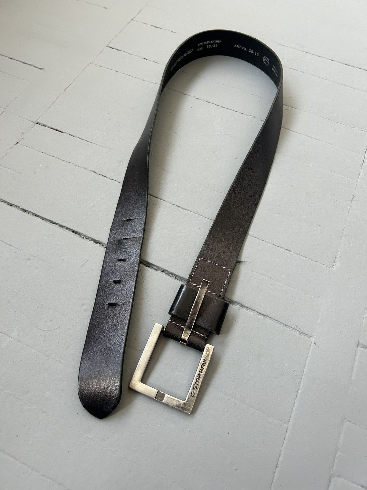 G-Star G Star leather belt Size ONE SIZE - 4 Thumbnail
