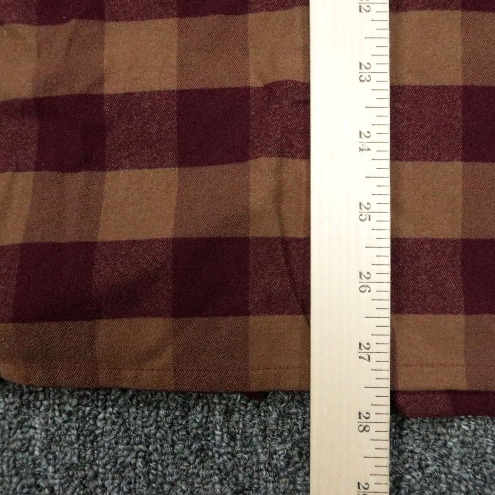 Lululemon VINTAGE? no — Lululemon Shirt Mens Medium Red Buffalo Plaid Flannel Long Sleeve Button-Up Pockets Size US M / EU 48-50 / 2 - 6 Thumbnail