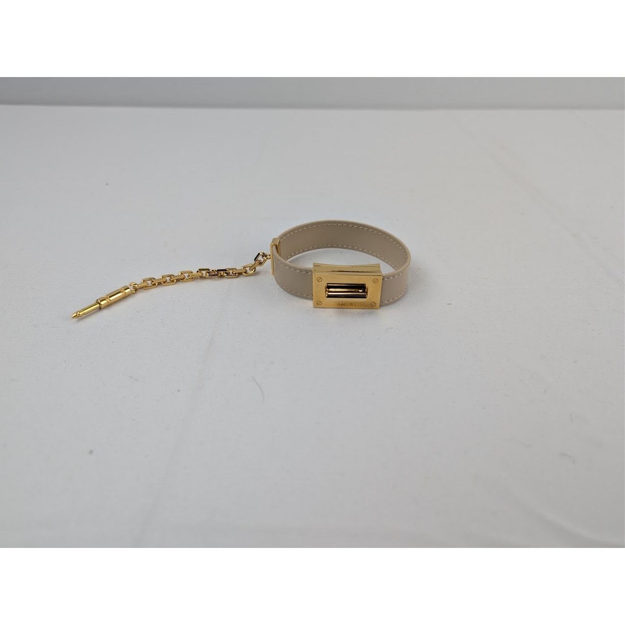Amiri o1rshd1 Size: M / Calf Jax Bracelet in Alabaster Size ONE SIZE - 1 Thumbnail
