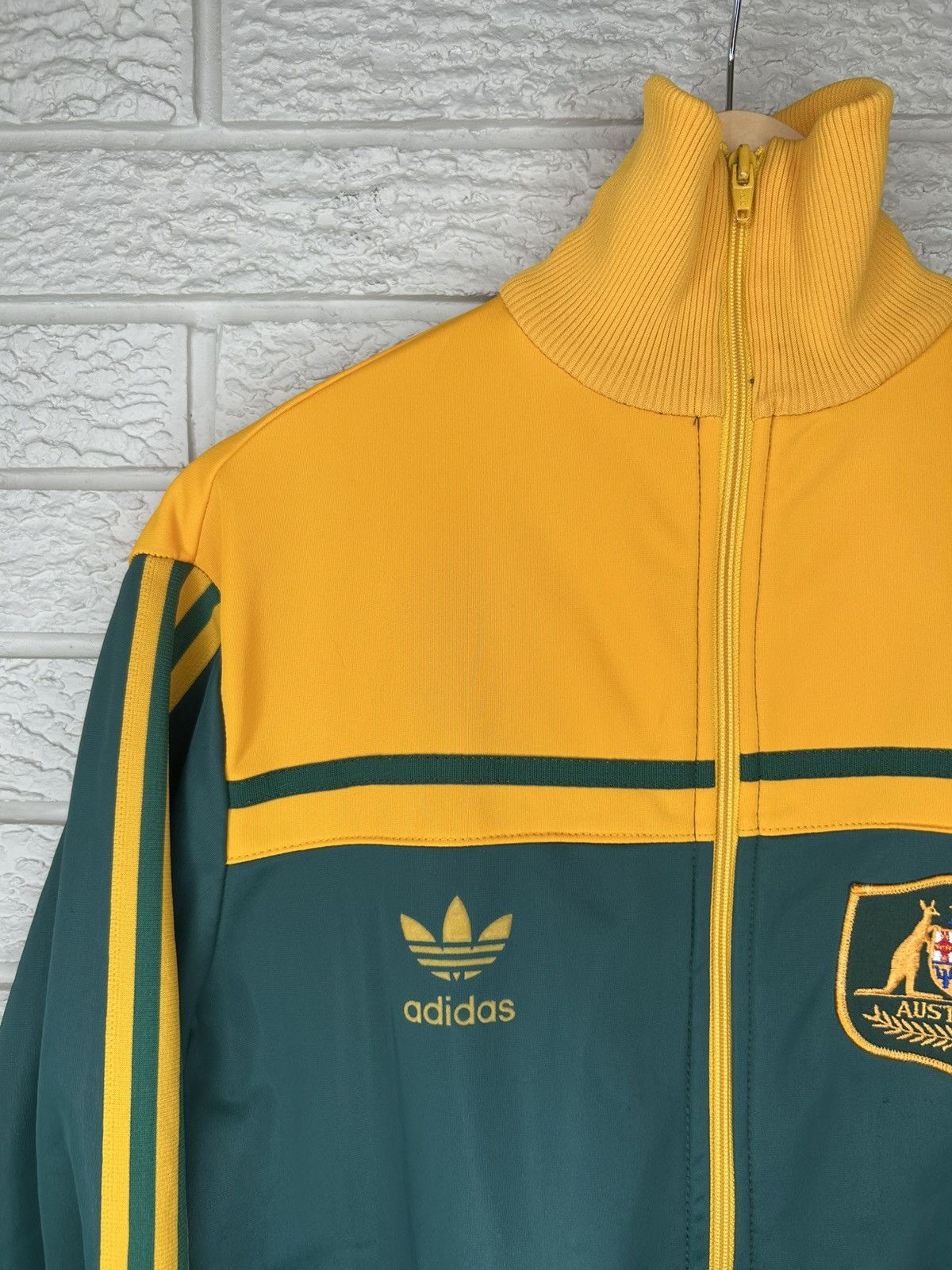Adidas Vintage 80s Adidas Australia World Cup Track Jacket Size US S / EU 44-46 / 1 - 3 Thumbnail