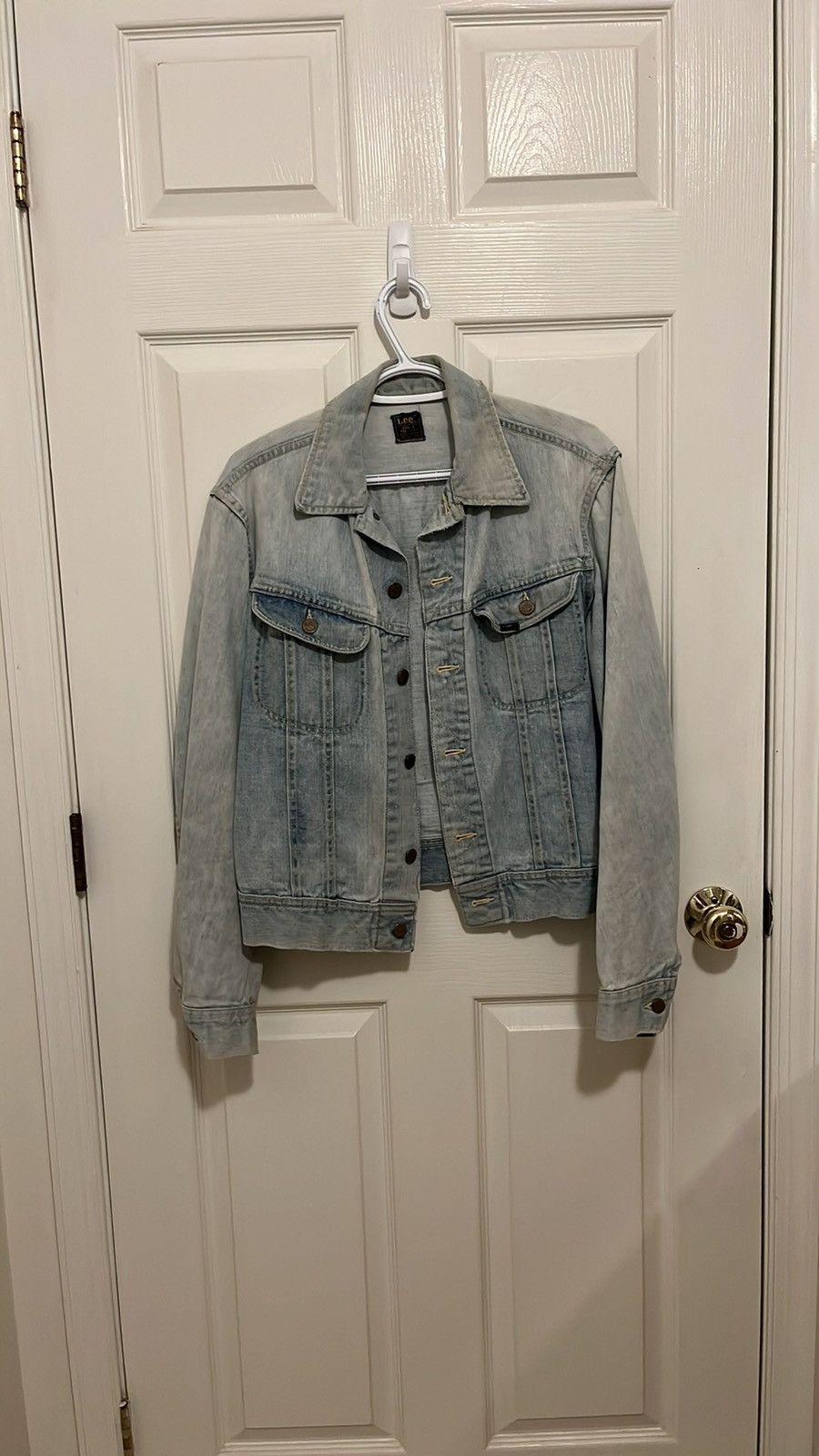 Lee Vintage Lee Sanforized 101-J Union Made Jean Jacket Sz 40L Size US XS / EU 42 / 0 - 1 Thumbnail