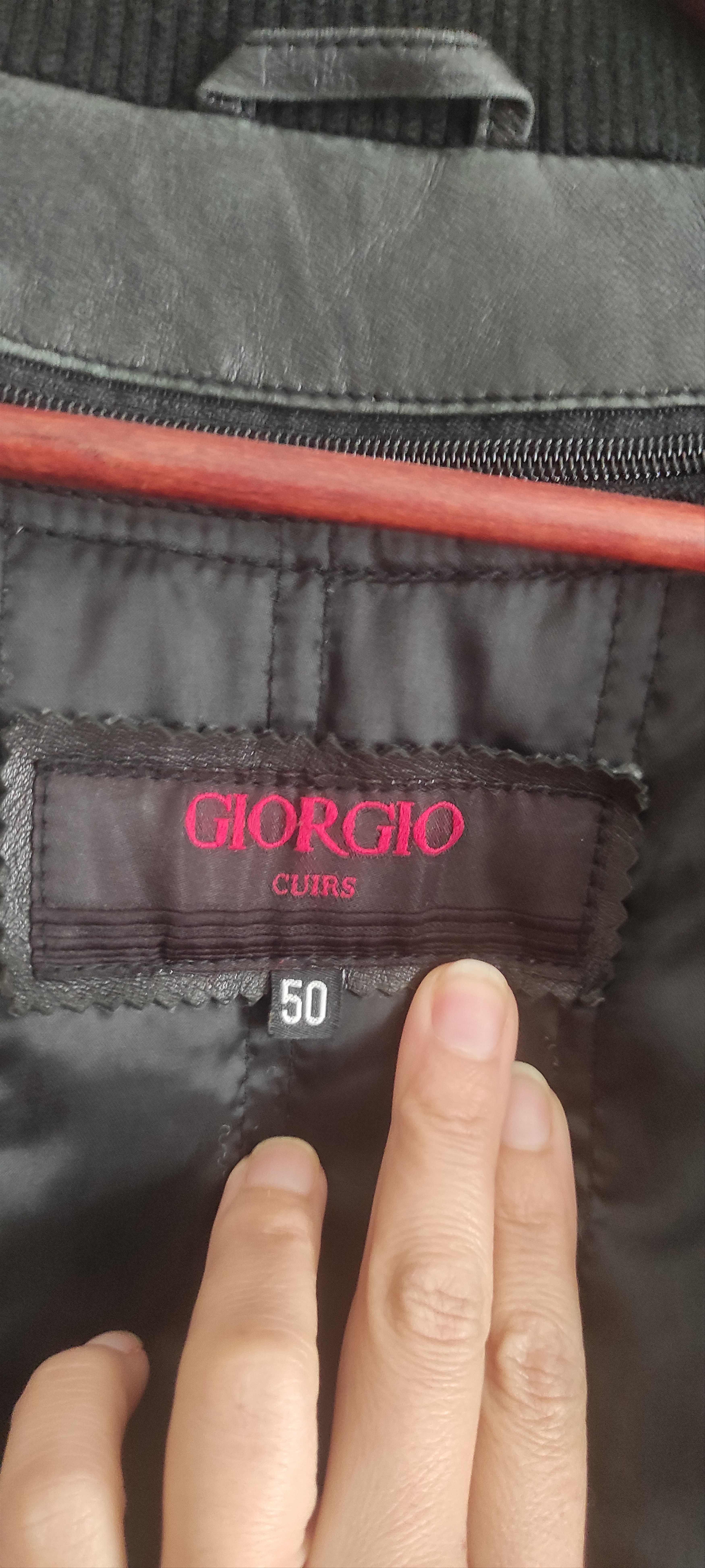 Genuine Leather Giorgio Paris Lamp Skin Soft Leather Moto Jacket Size L Size US L / EU 52-54 / 3 - 19 Thumbnail