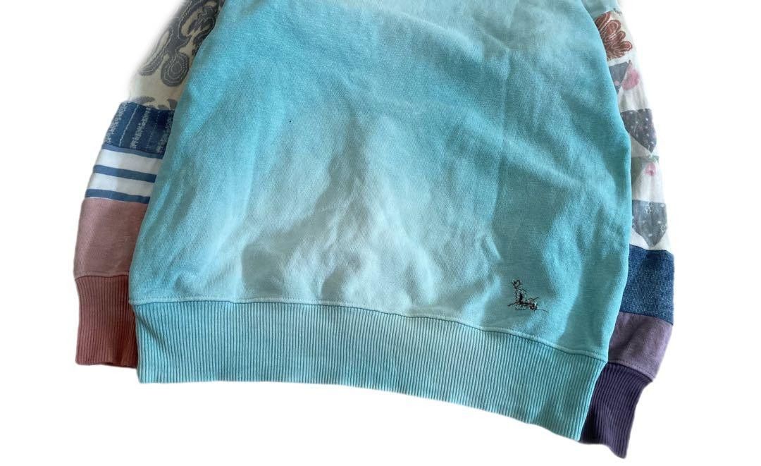 Kapital Distressed Patchwork 'Surf' Hoodie Size US S / EU 44-46 / 1 - 6 Thumbnail