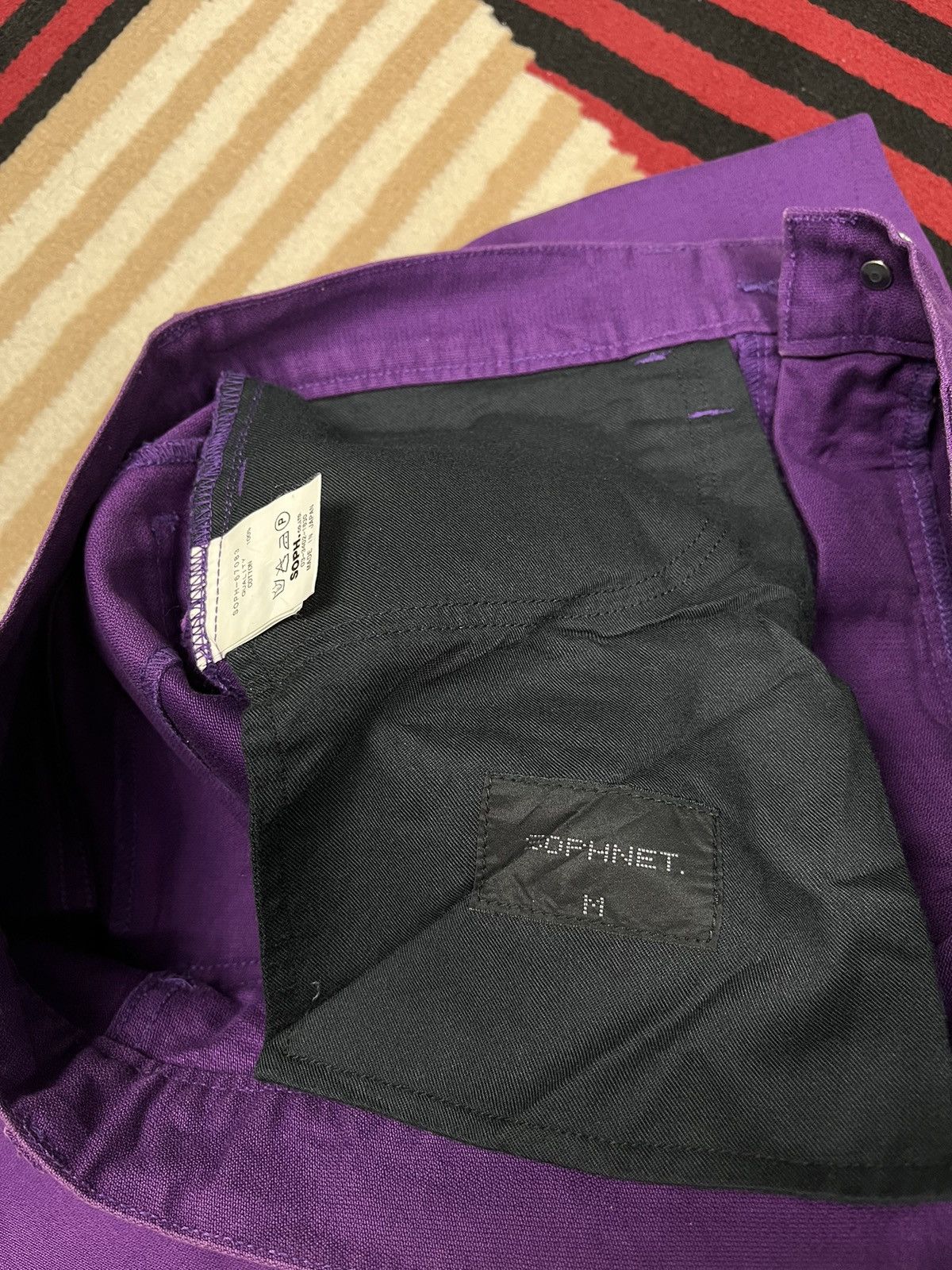 Sophnet. Sophnet. Purpel Denim Pants Size US 31 - 11 Thumbnail