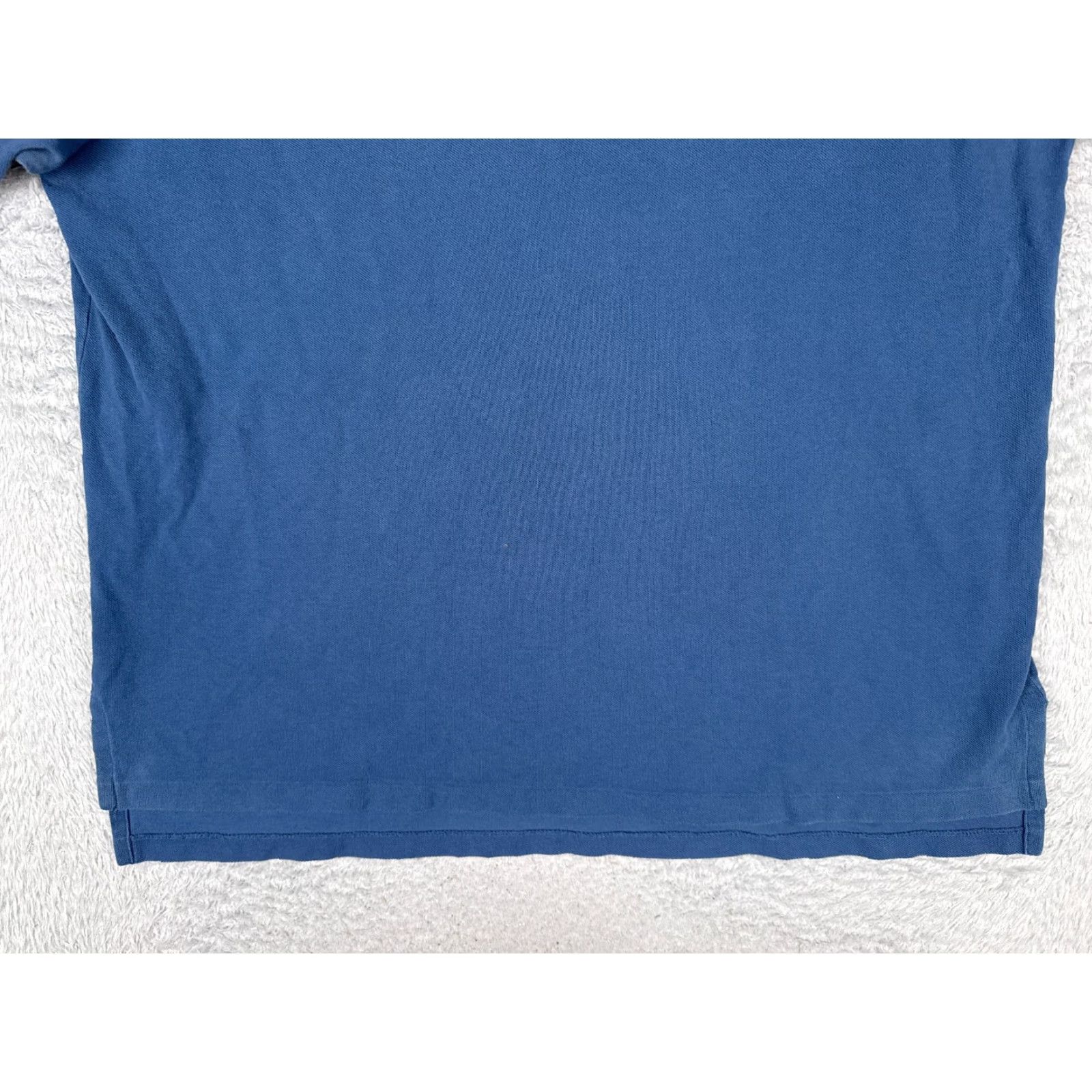 Ralph Lauren VINTAGE Ralph Lauren Polo Shirt Men 2XL Blue Short Sleeve 100% Cotton Slim Fit Size US XXL / EU 58 / 5 - 5 Thumbnail