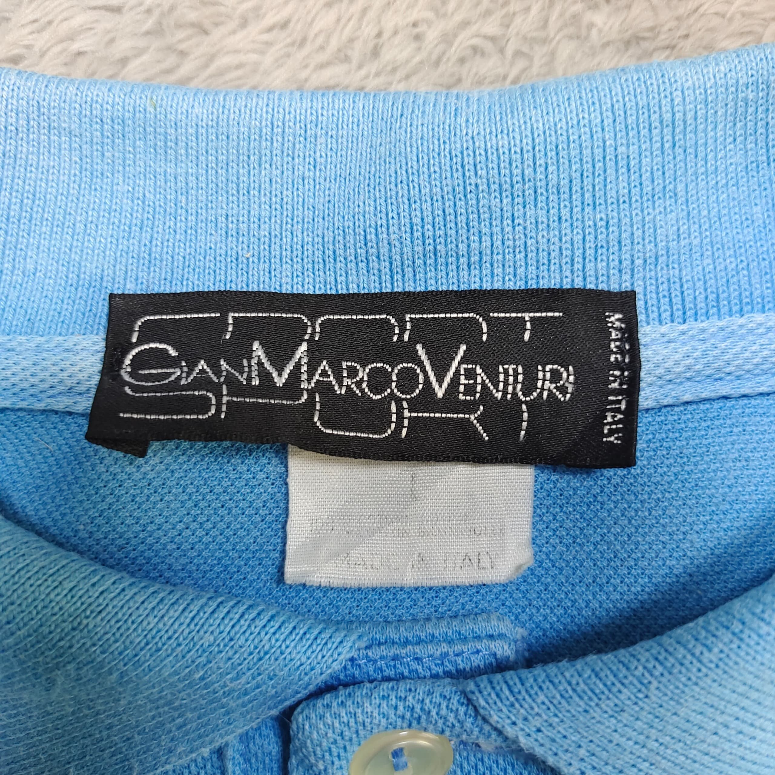 GianMarco Venturi Vintage 90s Gian Marco Venturi Polo Shirt Size US L / EU 52-54 / 3 - 8 Thumbnail