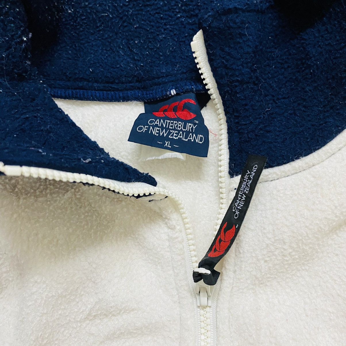 Canterbury of New Zealand Vintage canterbury sweatshirt half zipper big logo Size US XL / EU 56 / 4 - 6 Thumbnail