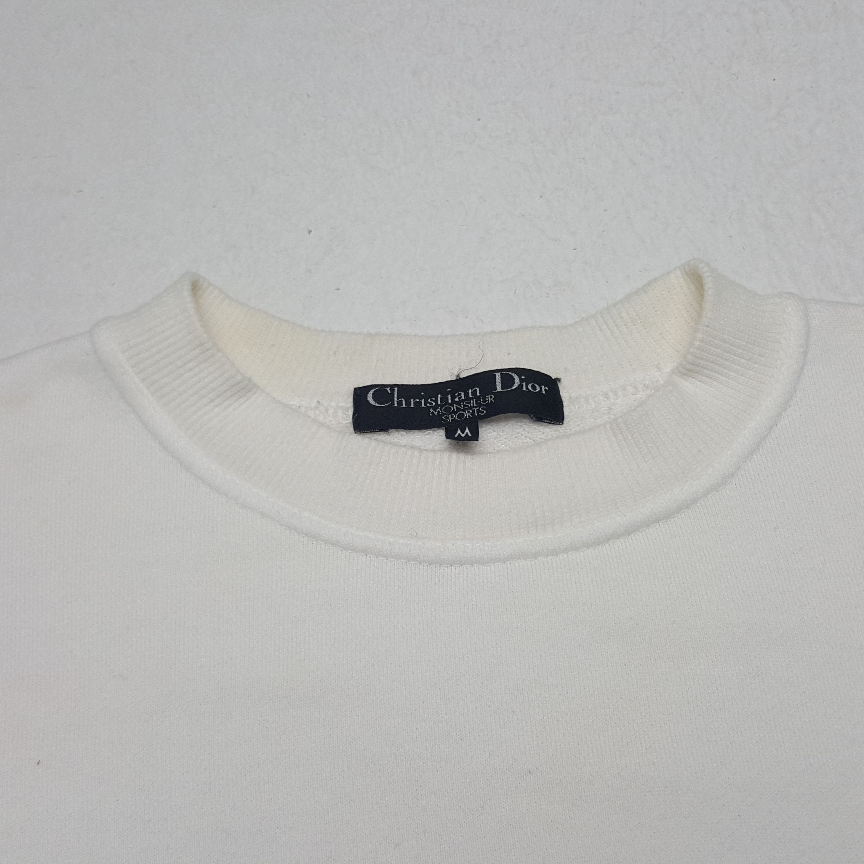 Christian Dior Monsieur × Vintage Vintage Christian Dior Italian Designer Sweatshirt Size US M / EU 48-50 / 2 - 4 Thumbnail