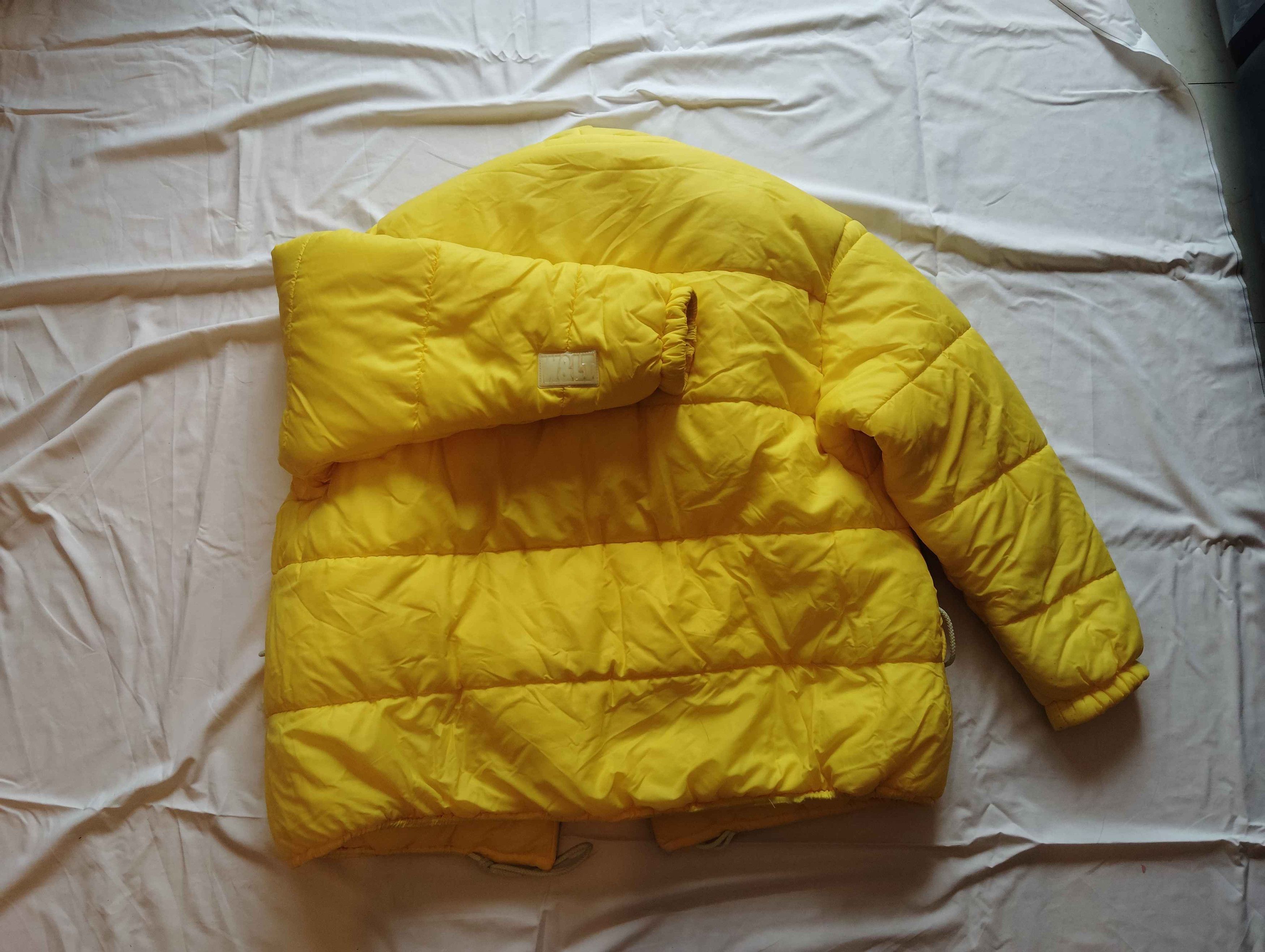 Walter Van Beirendonck W&LT "Wonderland" AW1996 Yellow Puffer + W Charm NWT Size US S / EU 44-46 / 1 - 3 Thumbnail