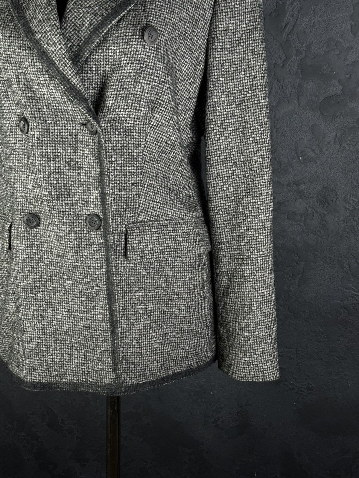 Boglioli BOGLIOLI Women’s Double - Breasted Wool Blazer Jacket Italy Size L / US 10 / IT 46 - 5 Thumbnail