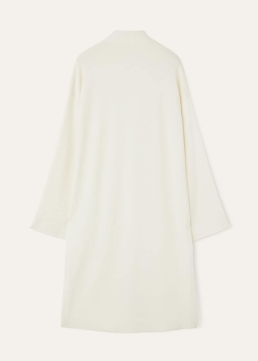 Loro Piana o1w1db10825 FAO4529 Cocooning Cardigan in White Size S / US 4 / IT 40 - 6 Thumbnail