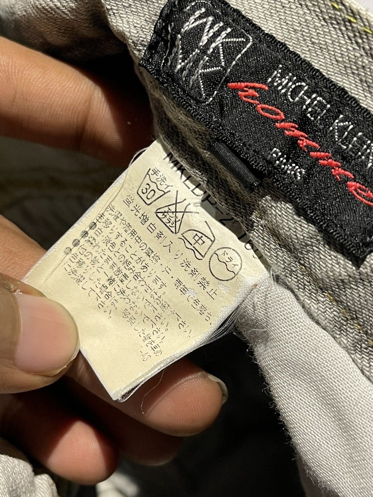 Japanese Brand × Michel Klein FLARED ! MK MICHEL KLEIN HOMME DISTRESSED DENIM PANT Size US 31 - 11 Thumbnail