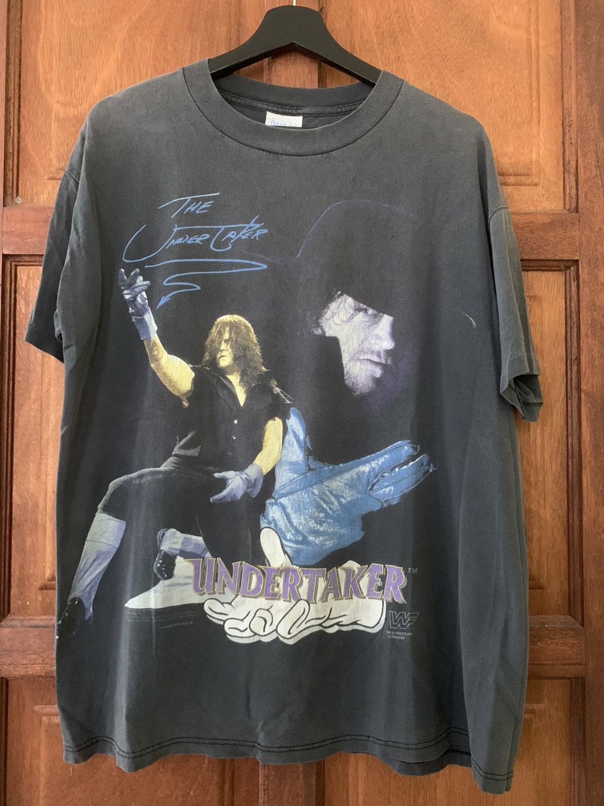 Vintage × WCW/nWo × WWF RARE ‼️ Vintage undertaker wwf with signature Size US L / EU 52-54 / 3 - 2 Thumbnail