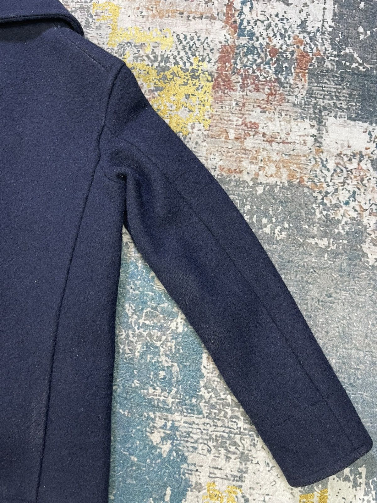 Danton Danton Shawl Collar Navy Wool Jacket Size US XS / EU 42 / 0 - 6 Thumbnail