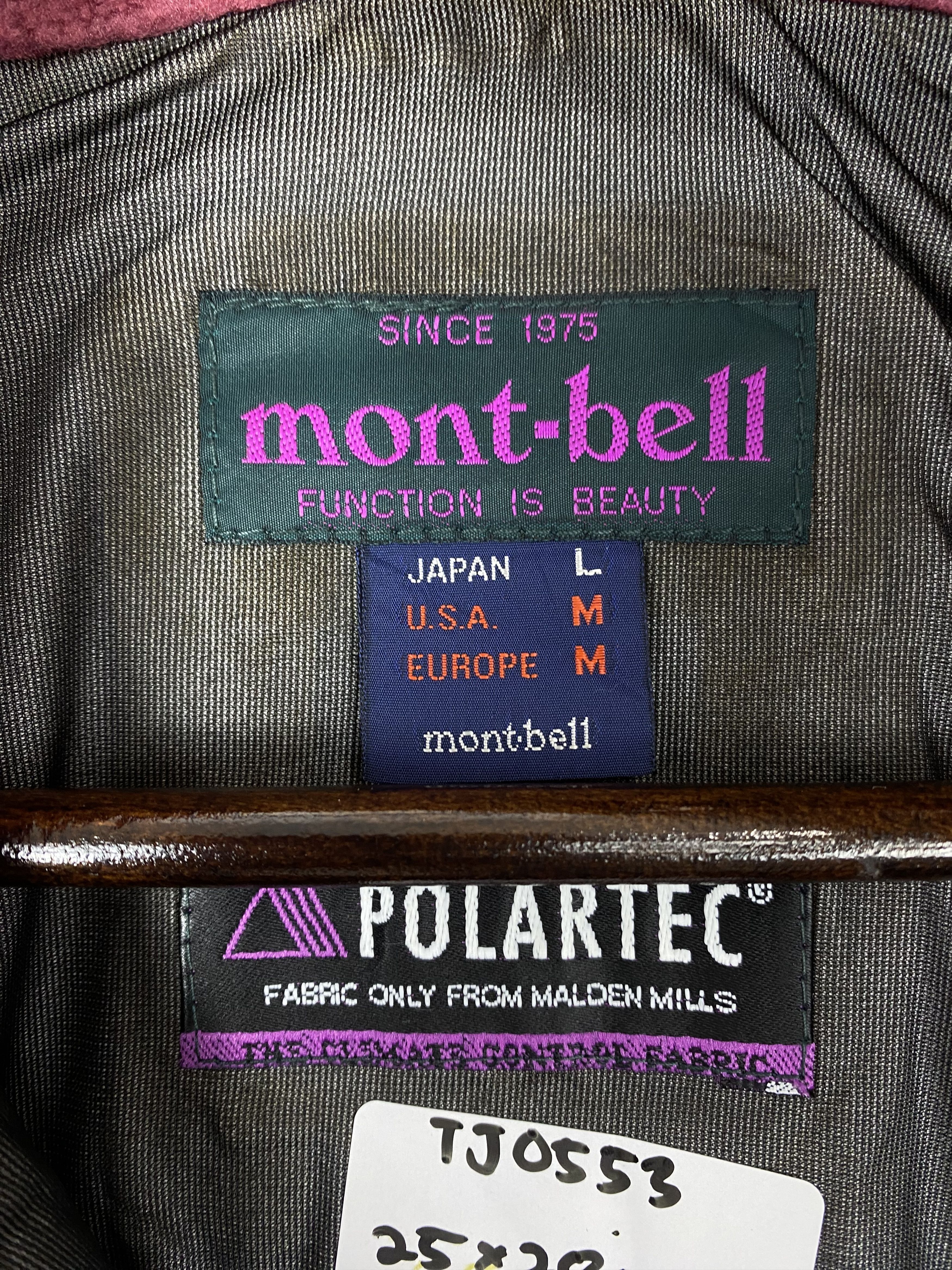 Vintage Mont-Bell x Polartec Velvet Half Button Jacket