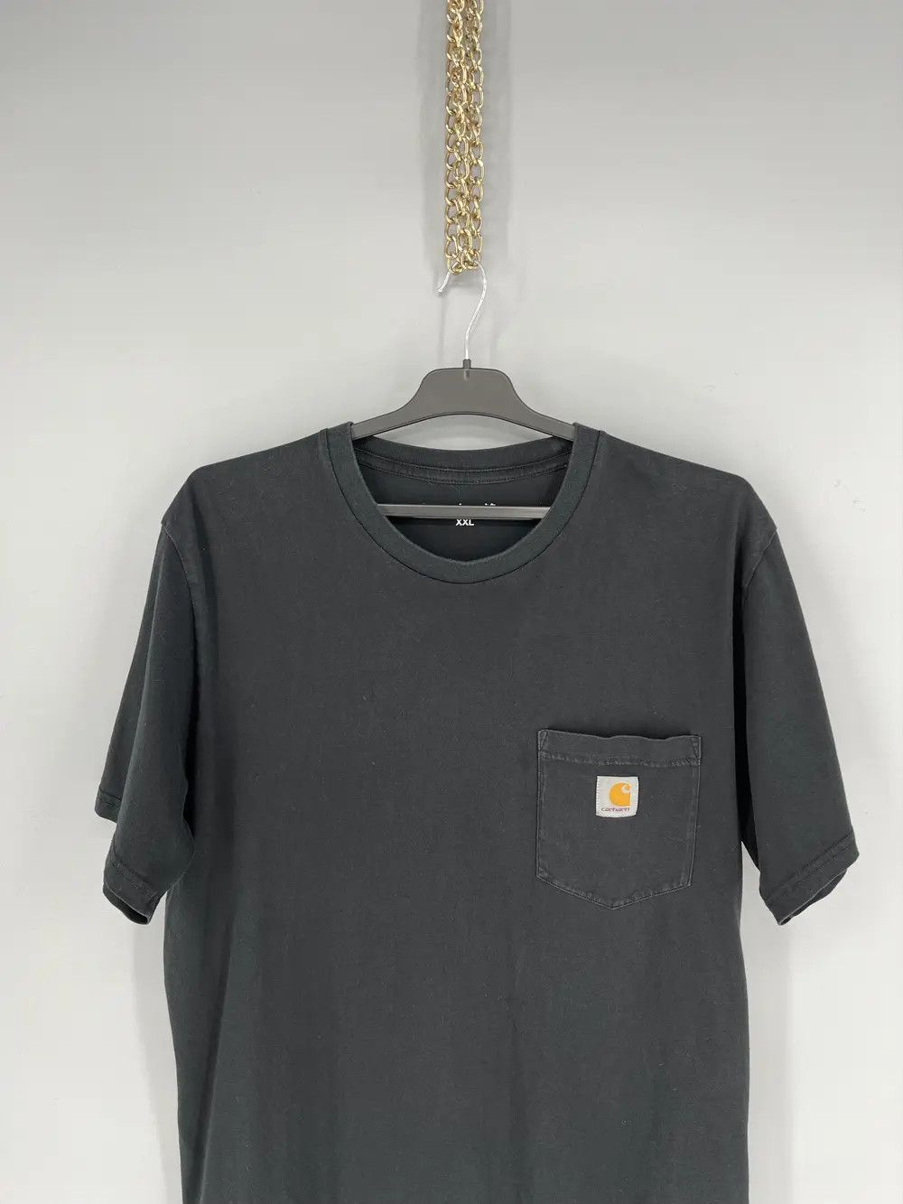 Other Vintage Y2K CARHARTT Mini Logo Faded Thrashed Tee 90s Size US XXL / EU 58 / 5 - 6 Thumbnail