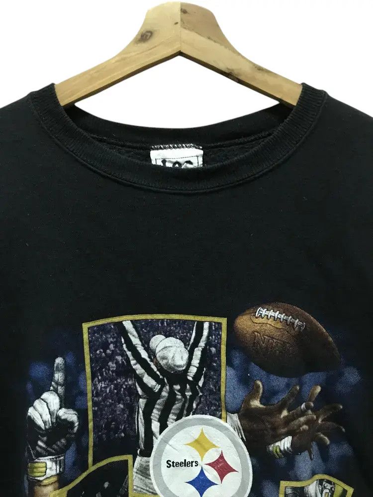 Nutmeg Vintage 90's Lee x Nutmeg Mills x NFLP Pittsburgh Steelers Size US XXL / EU 58 / 5 - 3 Thumbnail