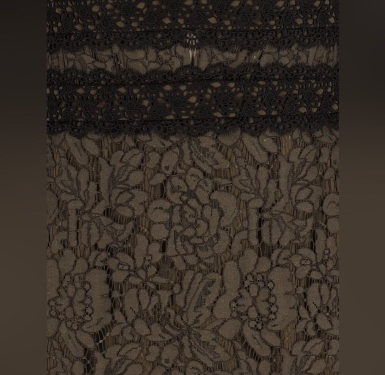 Diane von Furstenberg Diane Von Furstenberg Olive Long Sleeve Viera Lace Dress Size M / US 6-8 / IT 42-44 - 5 Thumbnail