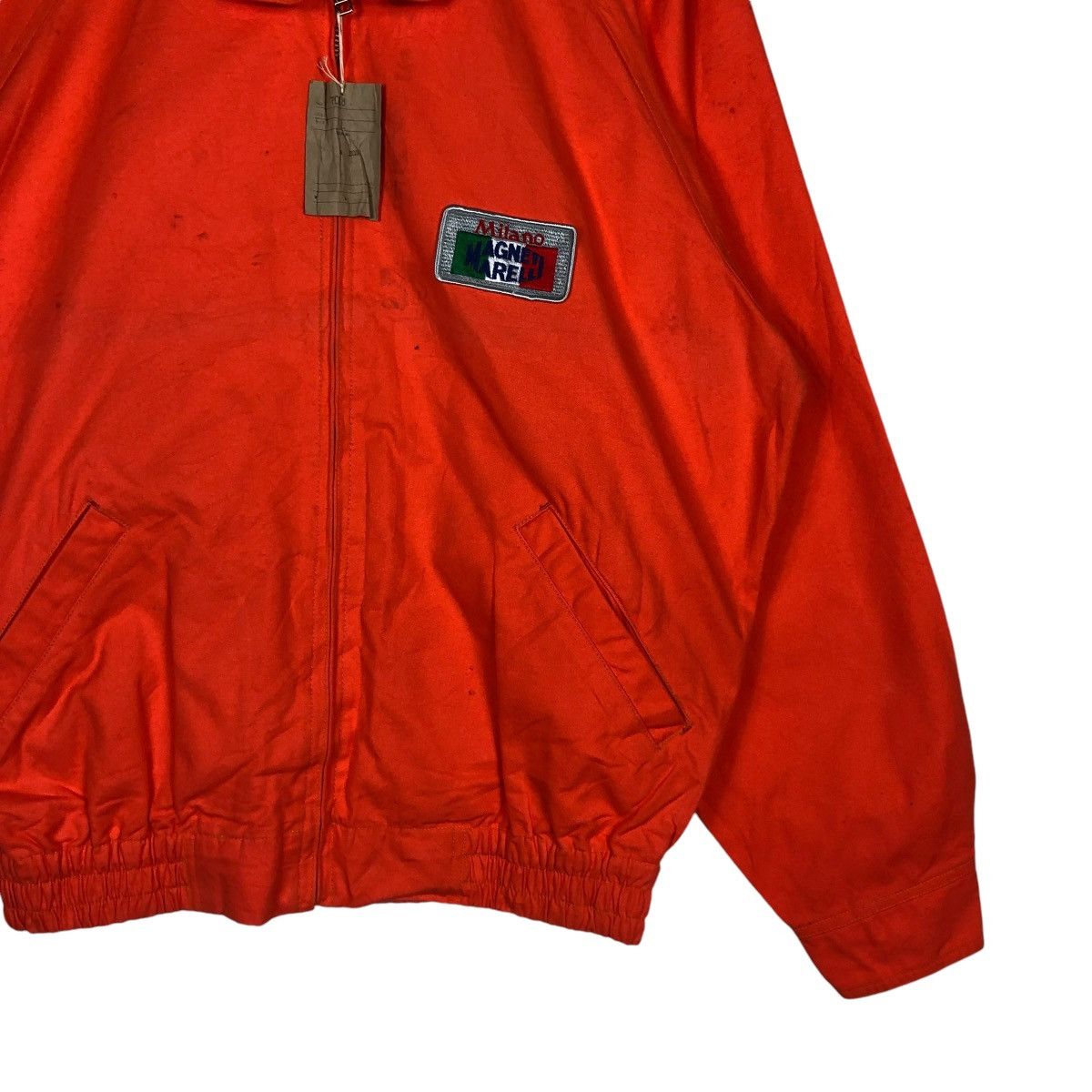 Japanese Brand 🔥VINTAGE BOMBER JACKET MILANO MAGNETI MARELLI BIG LOGO Size US L / EU 52-54 / 3 - 7 Thumbnail