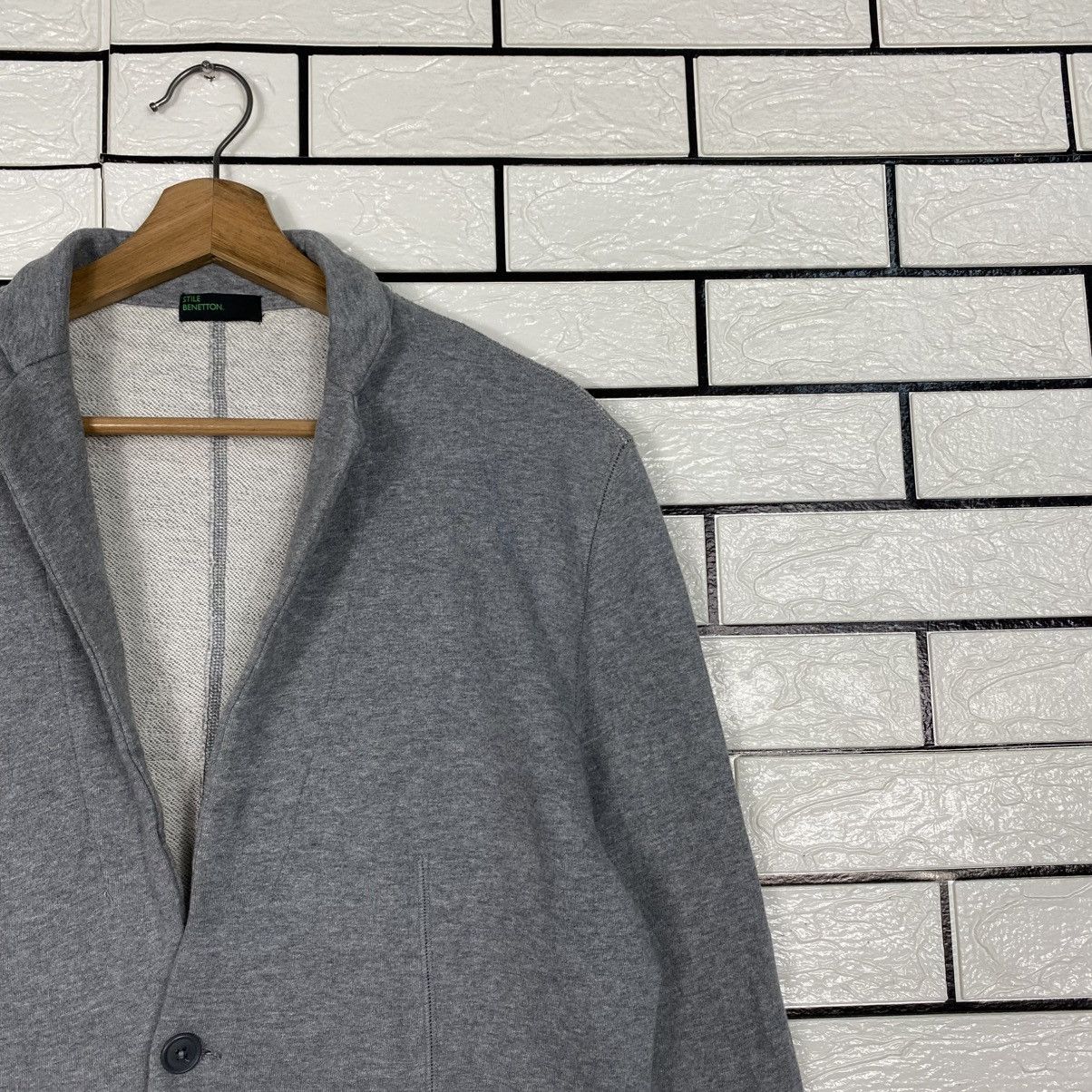 Japanese Brand 📌Stile Benetton Cardigan Button Jacket Issey Miyake Size US M / EU 48-50 / 2 - 7 Thumbnail