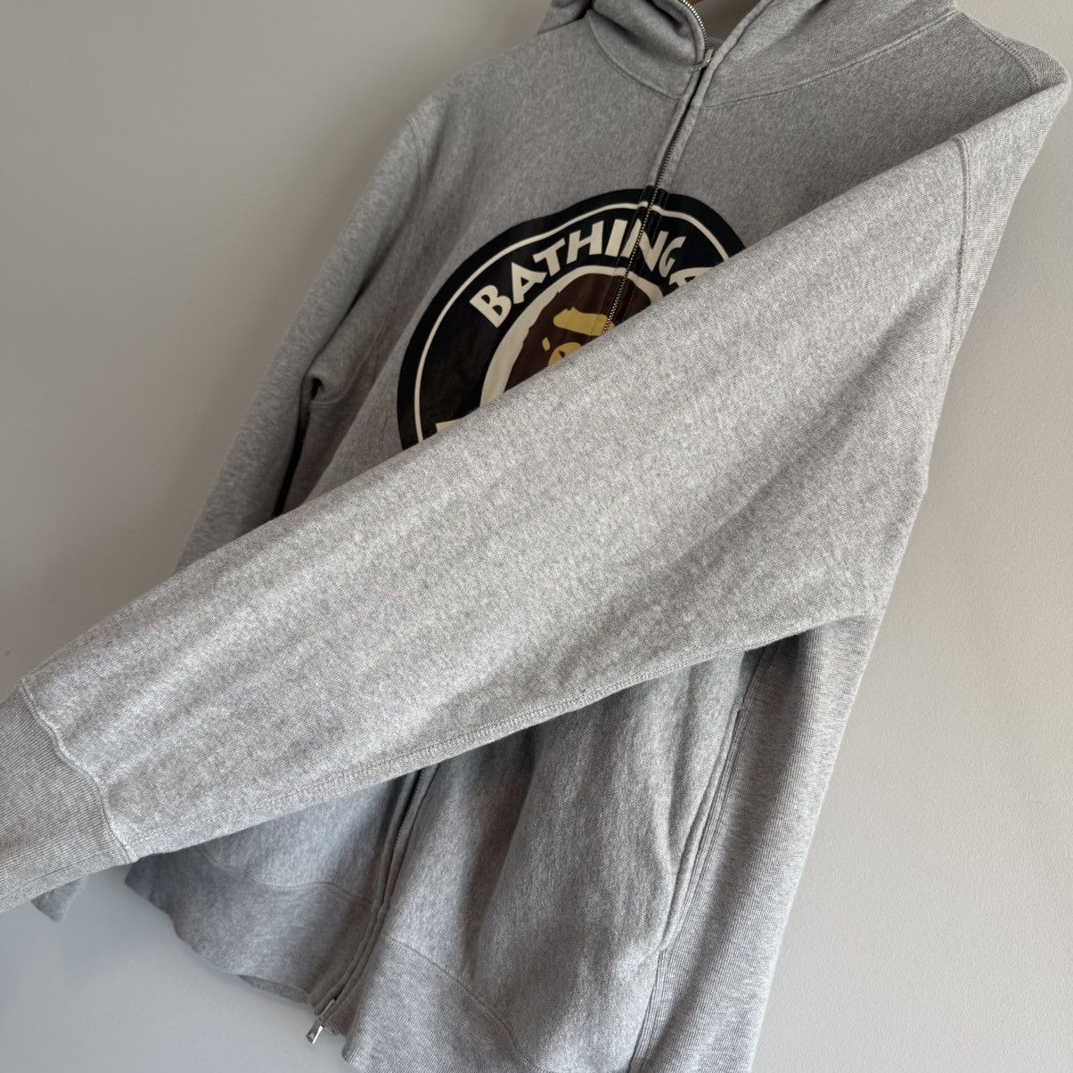 Bape OG College Logo Full Zip Up Hoodie Size US L / EU 52-54 / 3 - 6 Thumbnail