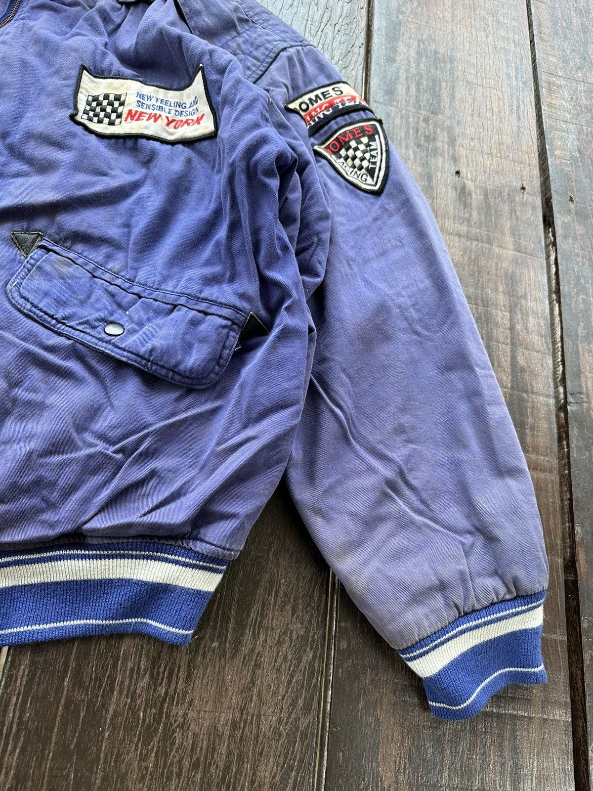 Vintage Vintage retro racing team motocycle jacket Size US L / EU 52-54 / 3 - 3 Thumbnail