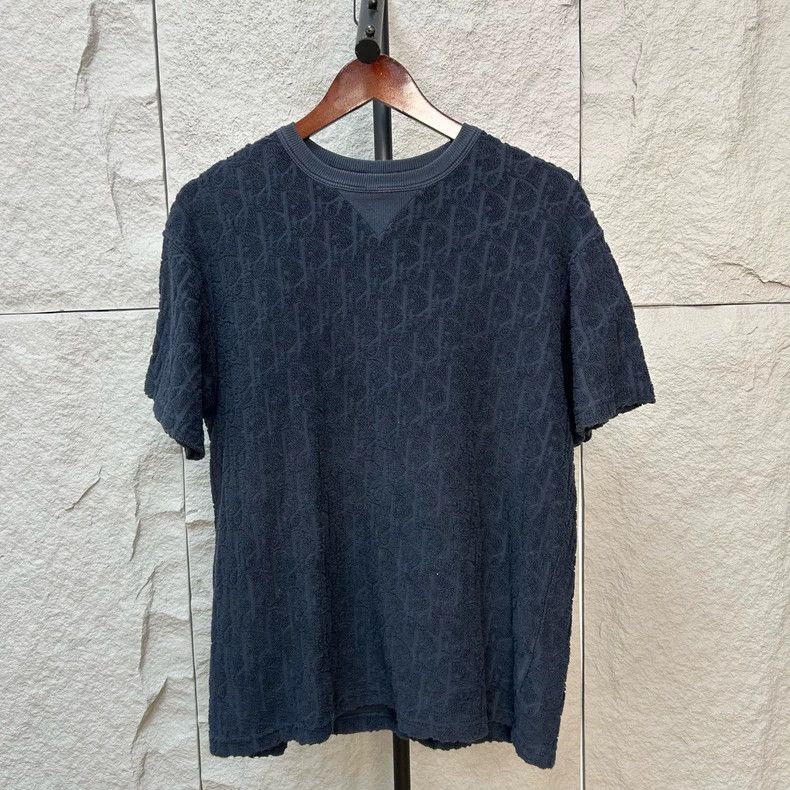Dior Dior Black full-printed towel short sleeves Size US S / EU 44-46 / 1 - 1 Thumbnail