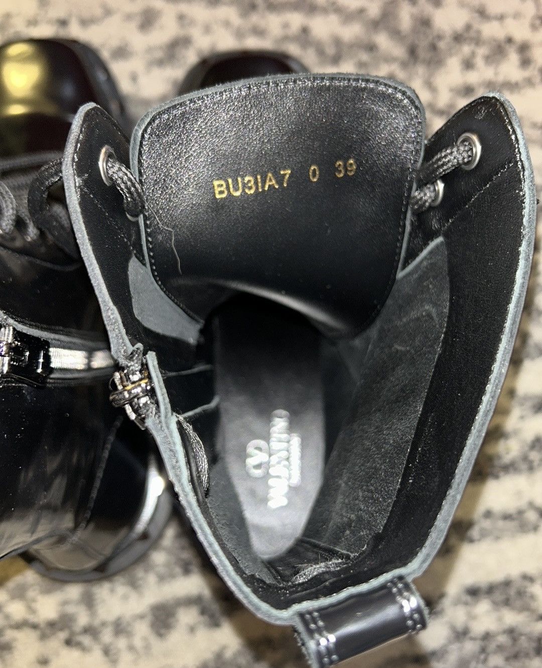 Valentino Valentino Garavani Rockstud M-Way Combat Boots Black size 39 Size US 9 / IT 39 - 10 Thumbnail