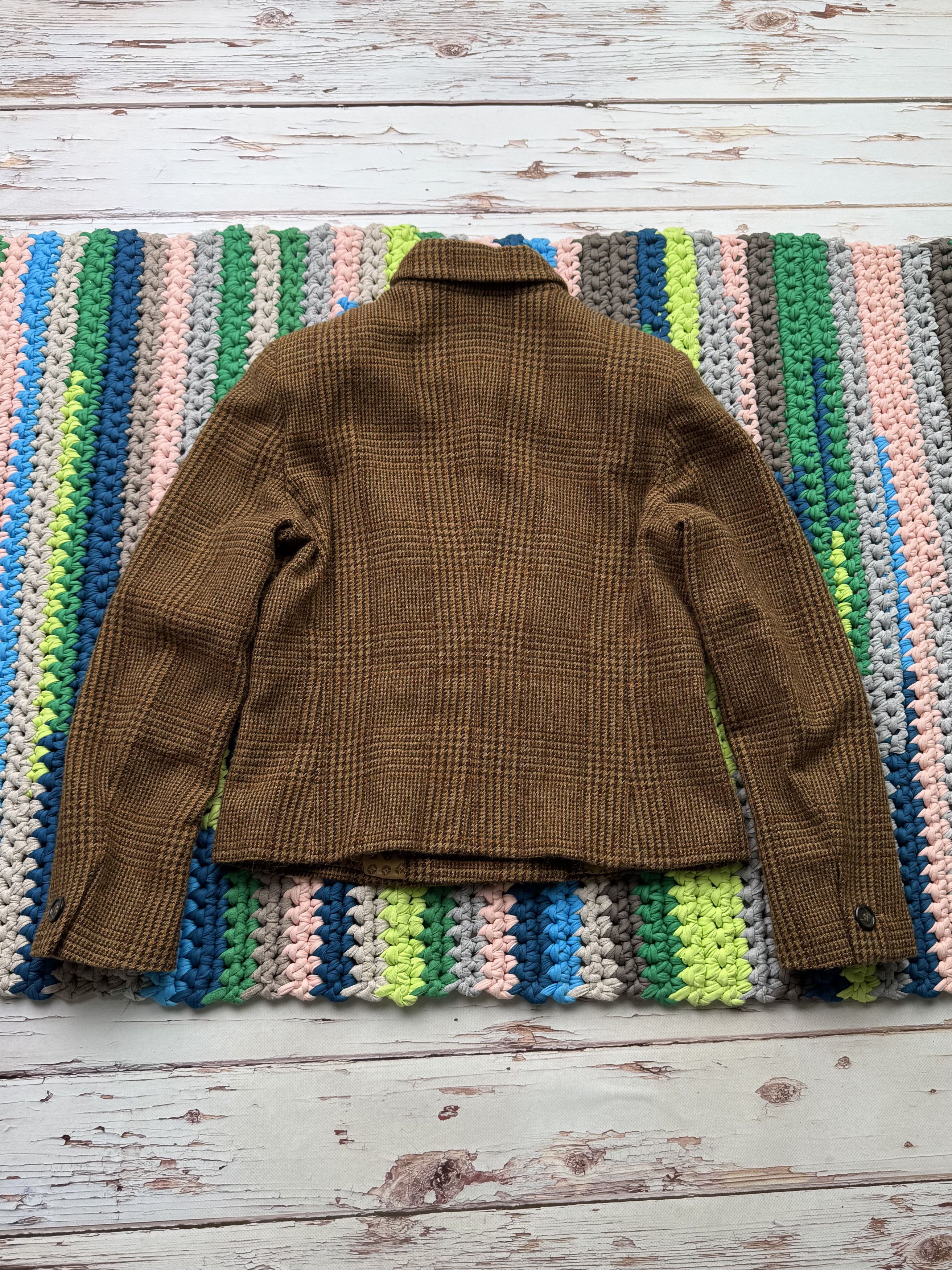 Max Mara Max Mara Wool Cropped Coat (V290)(D10) Size L / US 10 / IT 46 - 9 Thumbnail