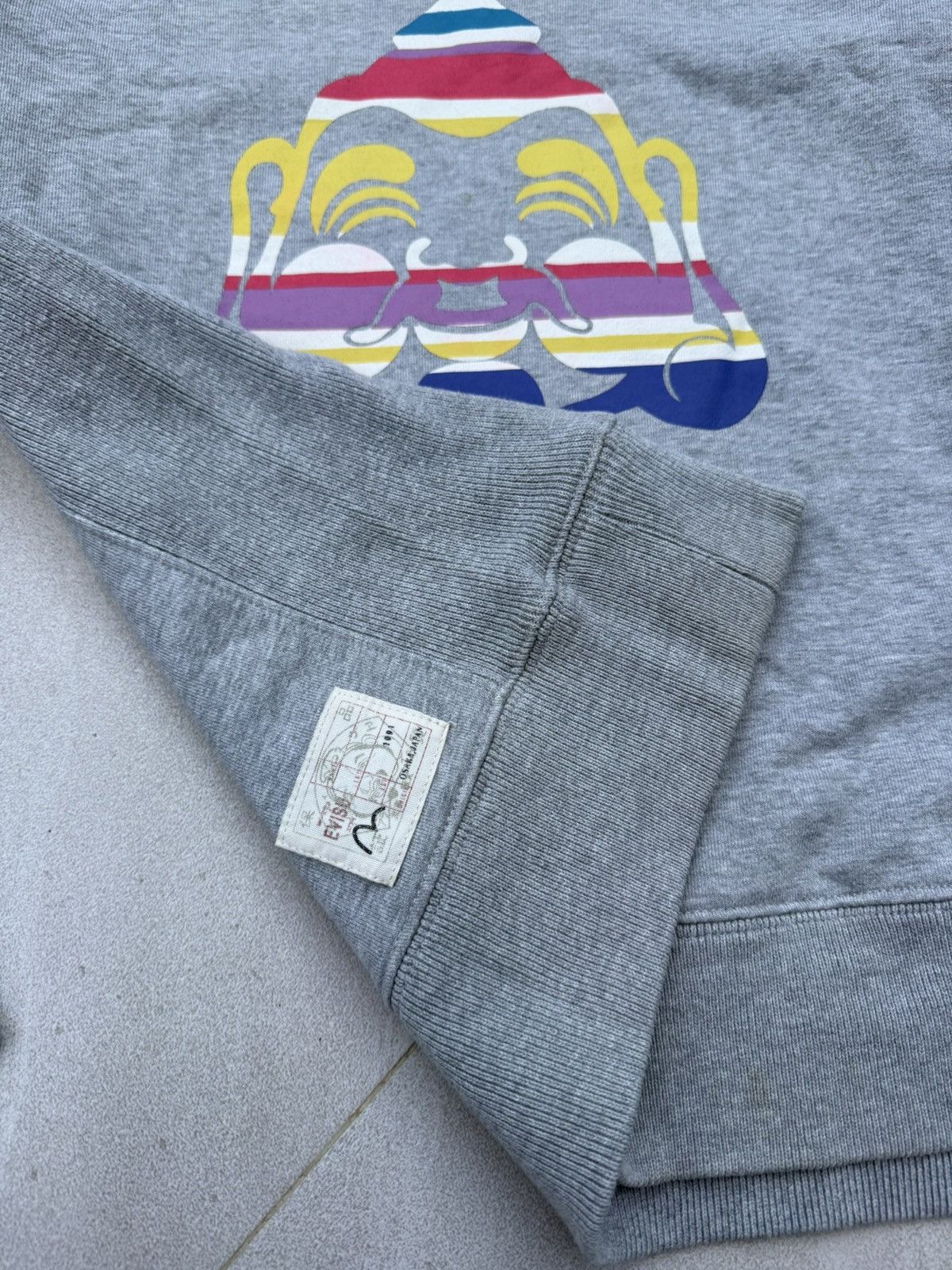 Evisu 90’s EVISU RARE CENTRAL LOGO Y2K VINTAGE JAPANESE SWEATSHIRT Size US M / EU 48-50 / 2 - 7 Thumbnail