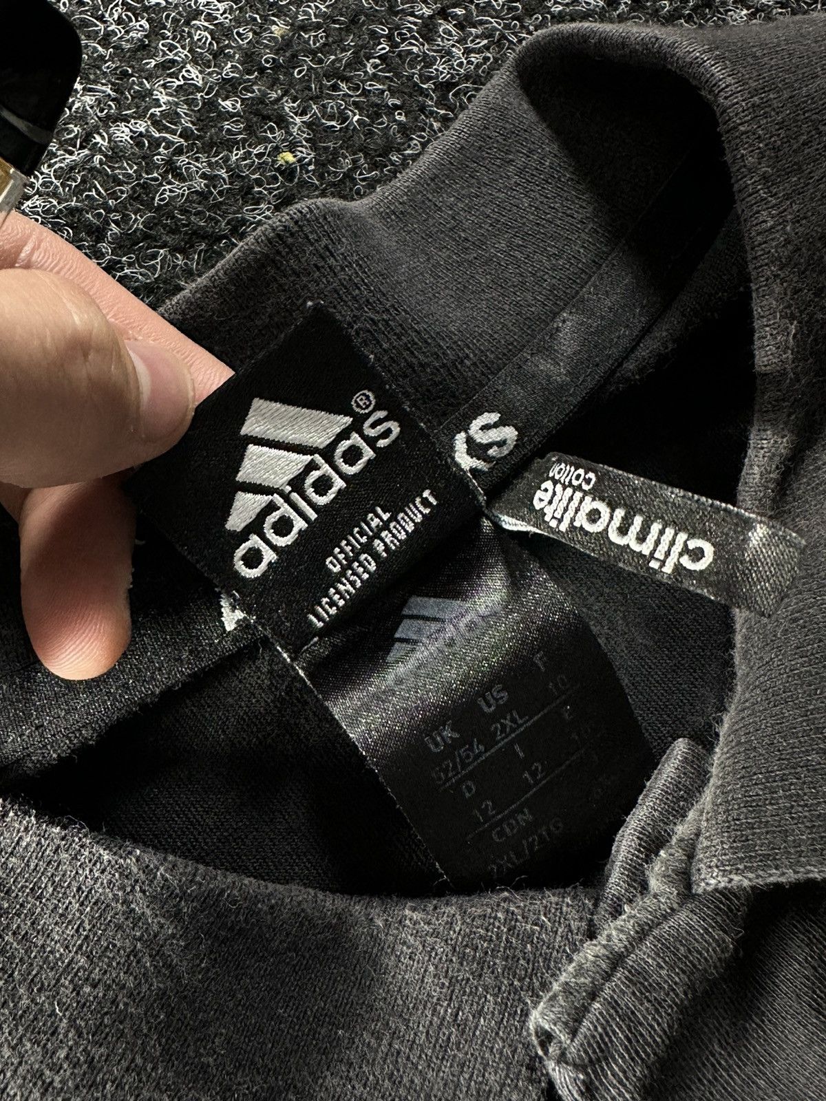Adidas × Canterbury of New Zealand 00s VINTAGE ADIDAS ALL BLACKS RUGBY NEW ZEALAND SIZE XL-XXL Size US XL / EU 56 / 4 - 9 Thumbnail