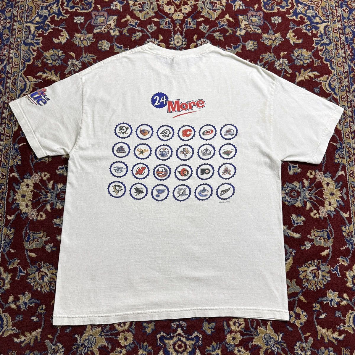 NHL 2002 NHL The Original SIX 24 more teams sport tee Y2K 00s Size US XL / EU 56 / 4 - 8 Thumbnail