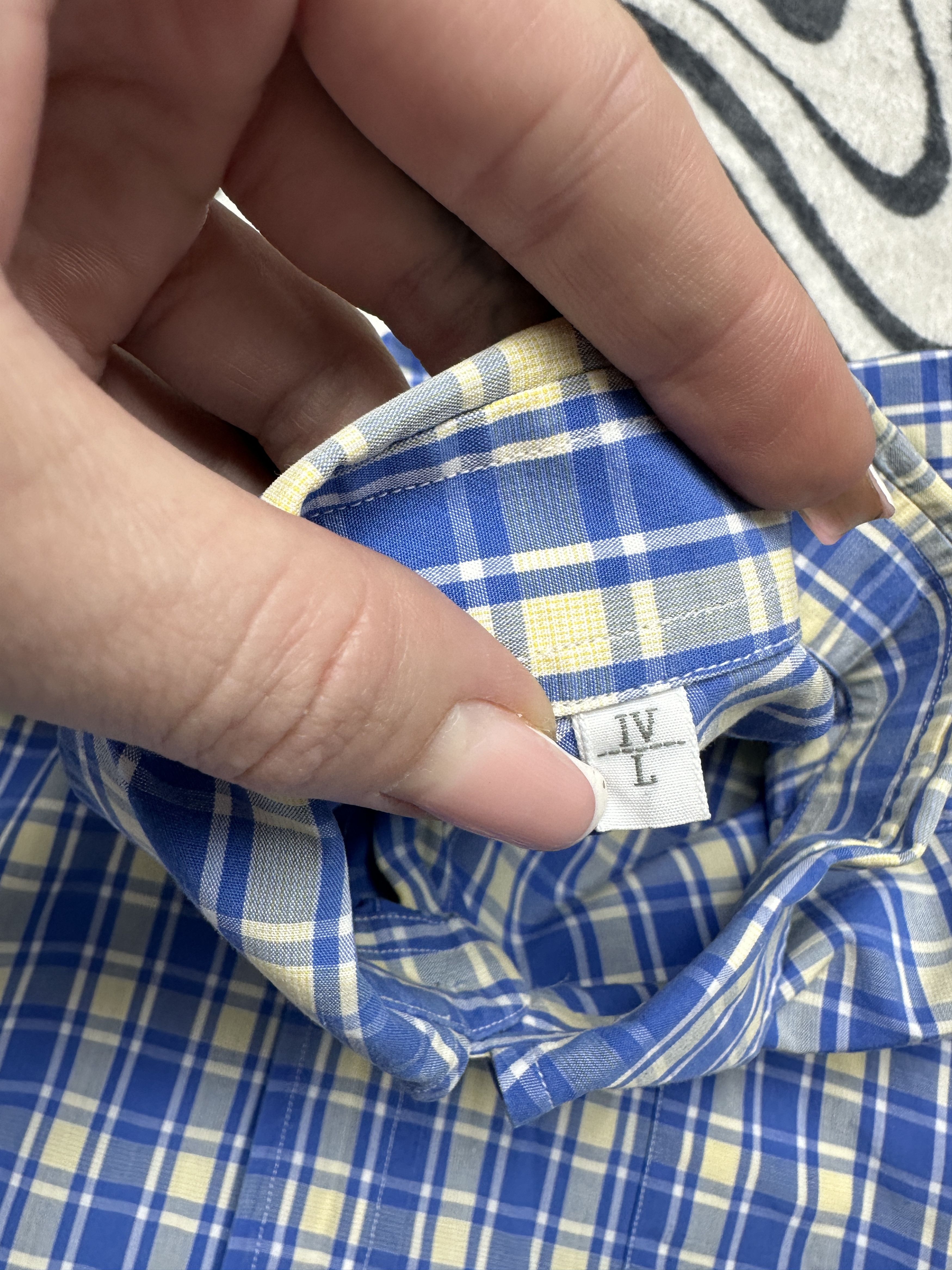 Ermenegildo Zegna Ermenegildo Zegna Vintage Mens Plaid Shirt Size US L / EU 52-54 / 3 - 4 Thumbnail