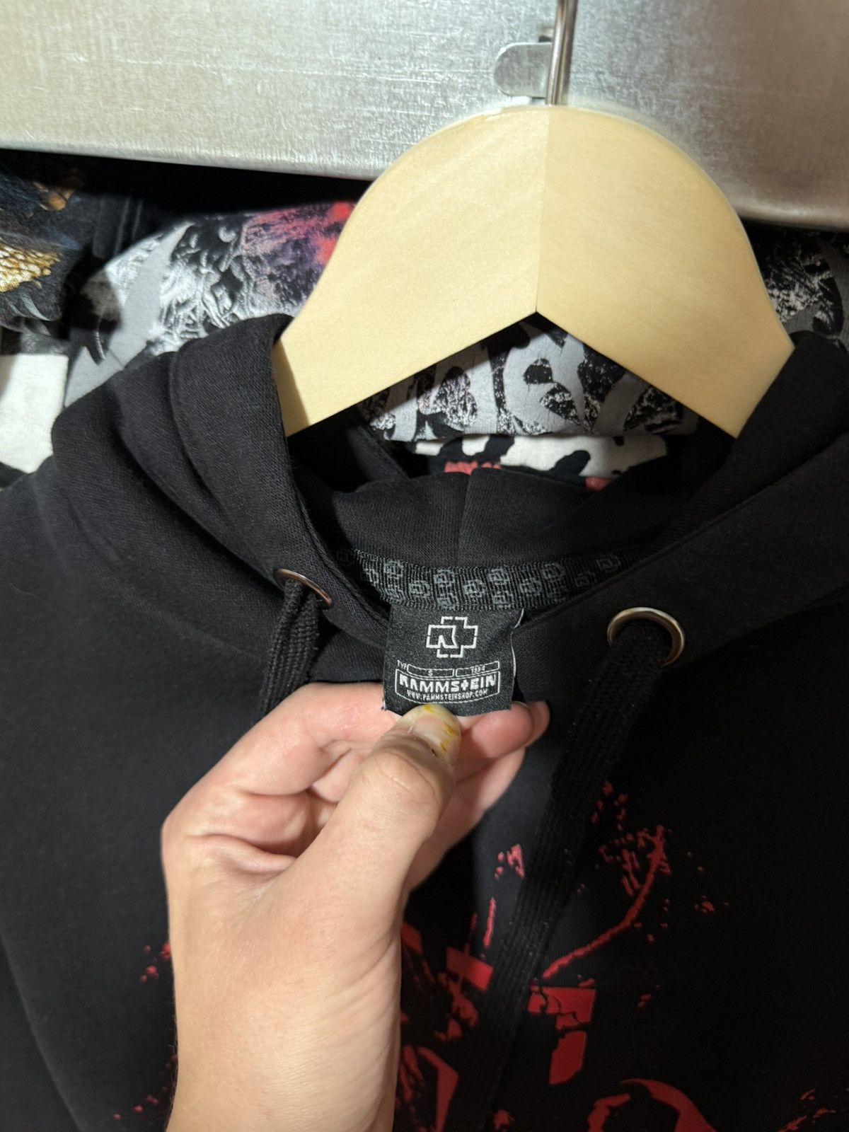 Band Tees × Vintage Vintage 2000’s Rammstein Mein Herz Brennt Band Retro Hoodie Size US S / EU 44-46 / 1 - 8 Thumbnail