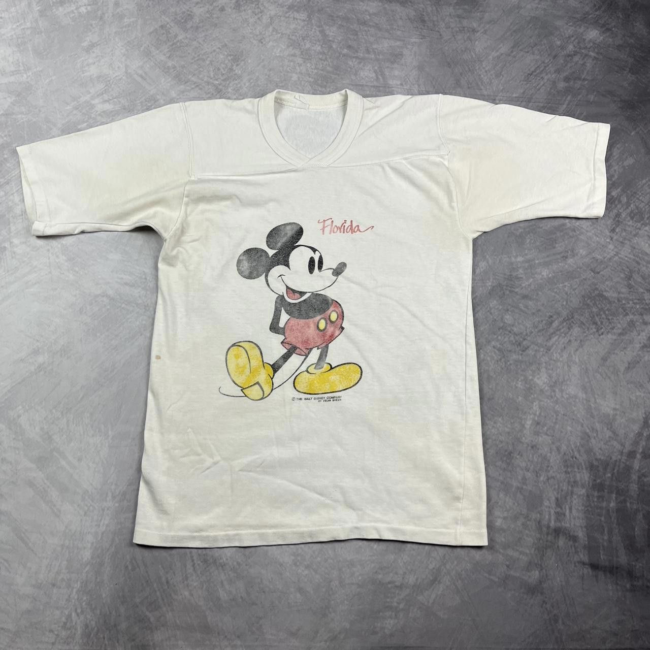 Designer Vintage 70’s Mickey shirt Size US S / EU 44-46 / 1 - 1 Thumbnail