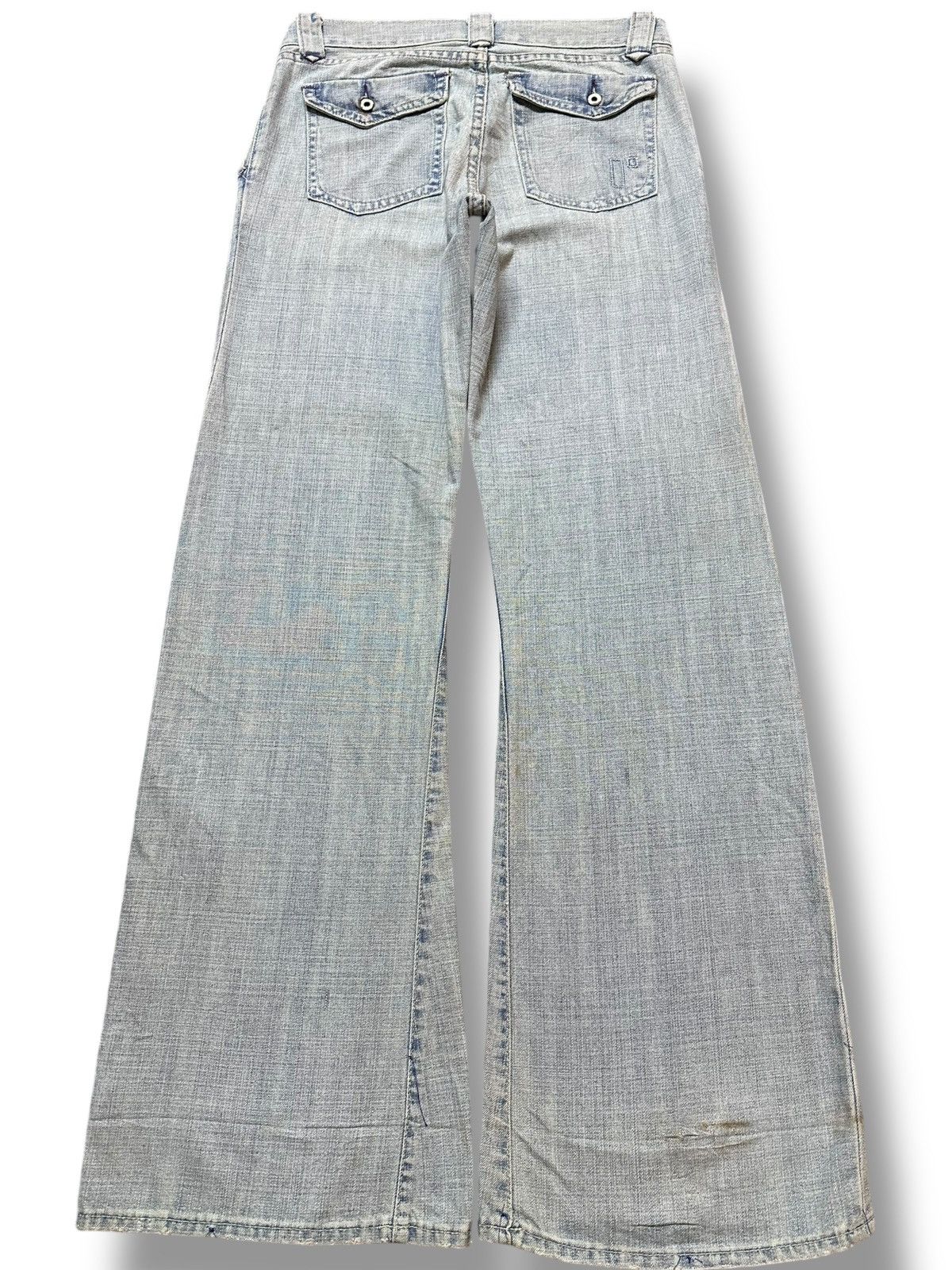 Rogan Vintage Rogan Flare Bootcut Faded Denim Size US 30 / EU 46 - 5 Thumbnail