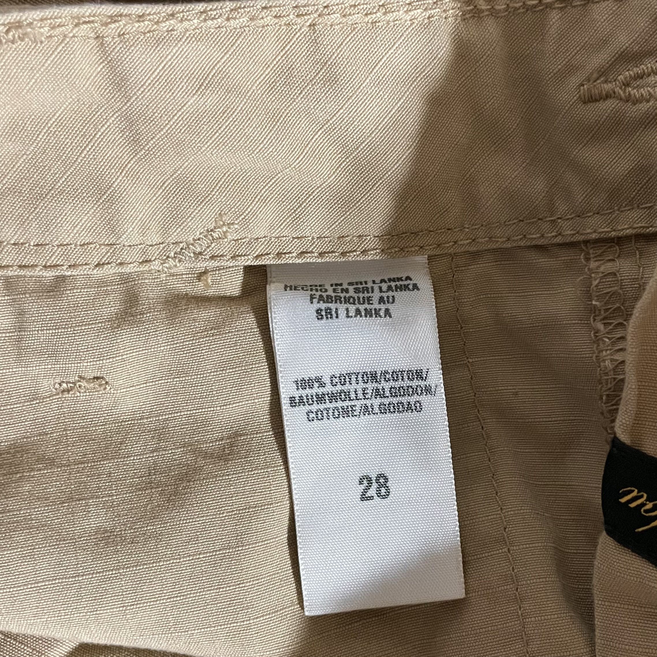 Lucky Brand Lucky Brand Khaki Cotton Cargo Pocket Drawstring Hem Capris Size 28" / US 6 / IT 42 - 9 Thumbnail