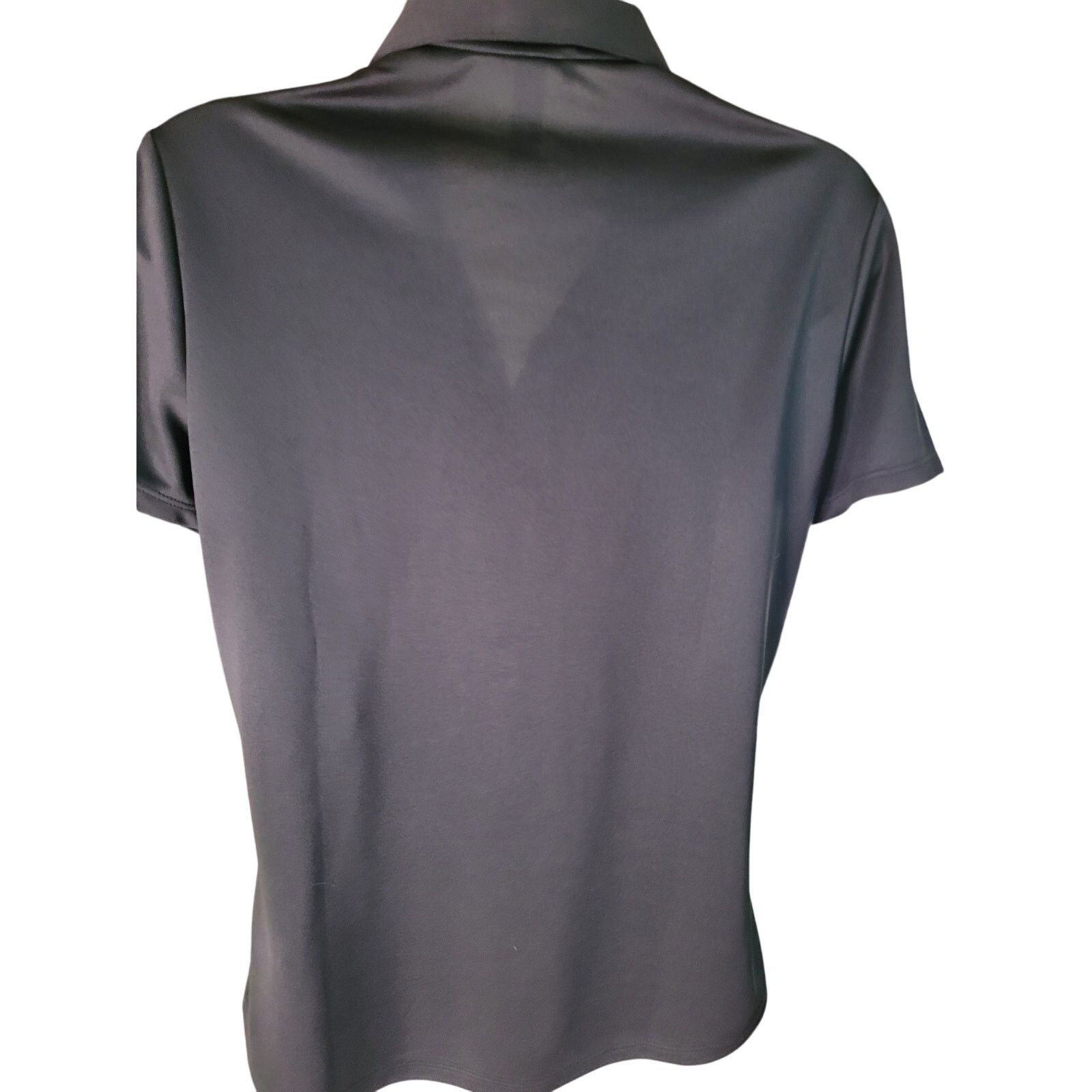 Adidas Adidas Women Black Shirt Short Sleeve SZ Med Size US M / EU 48-50 / 2 - 3 Thumbnail