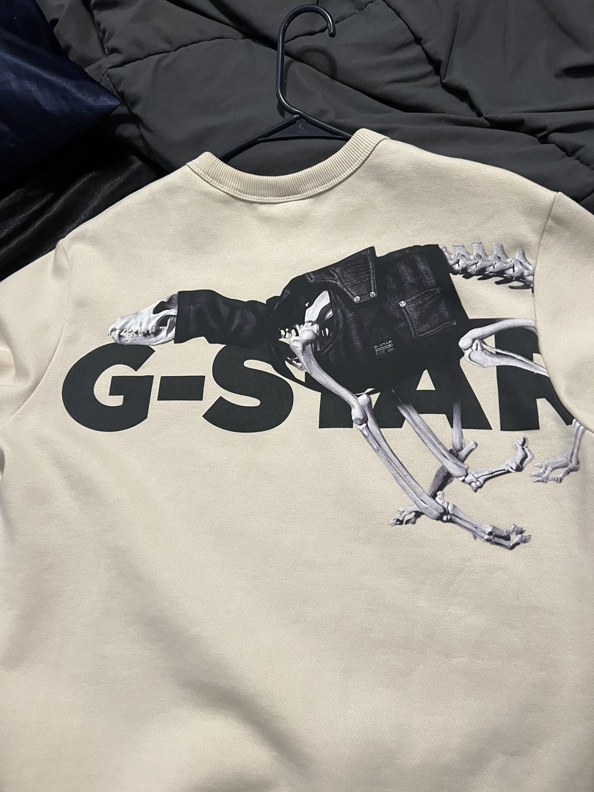 G-Star G-star Hound Skeleton Back Graphic Sweatshirt Size US M / EU 48-50 / 2 - 3 Thumbnail